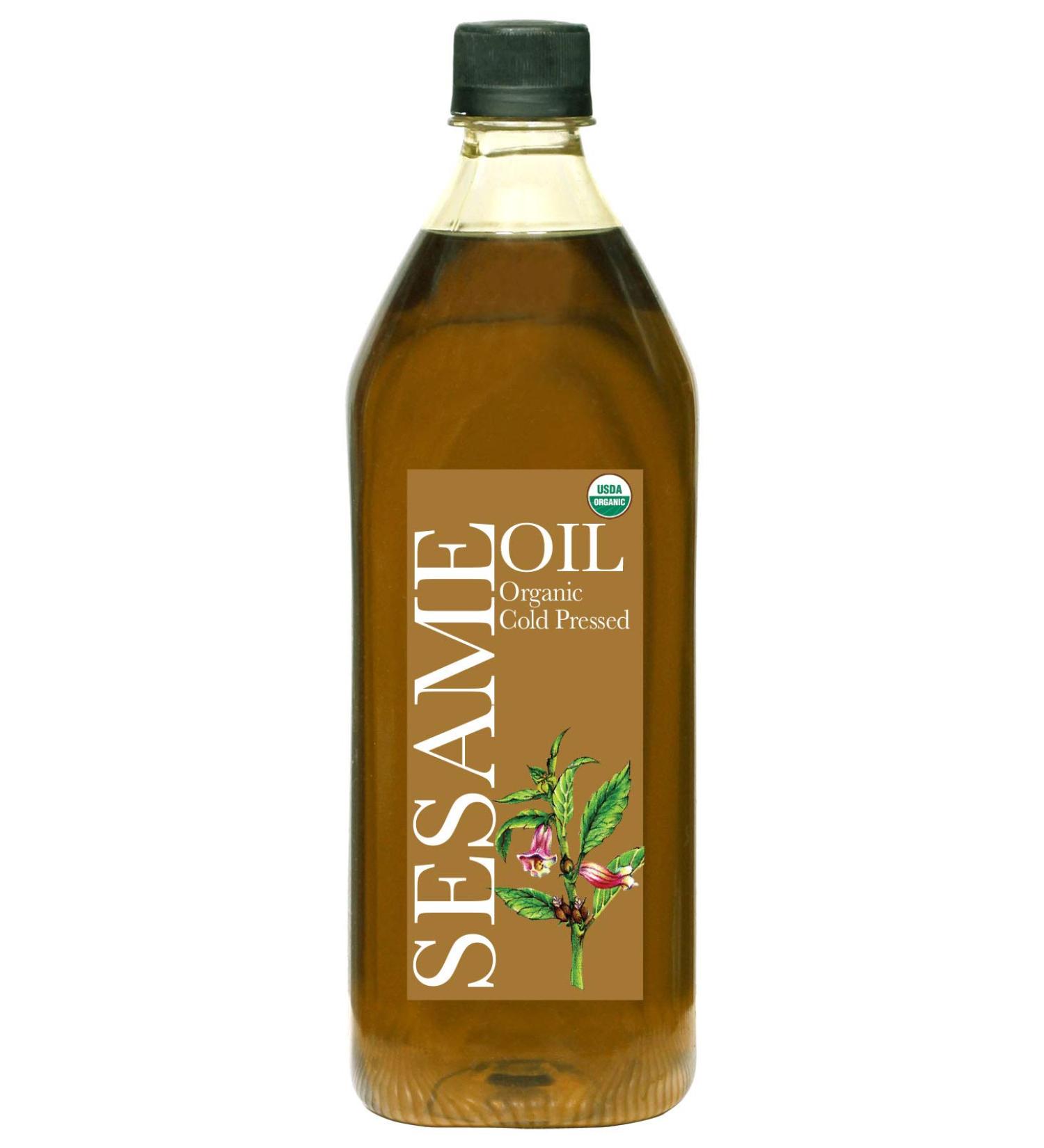 Daana Organic Sesame Oil - Extra Virgin Cold Pressed - 1 Litre - Buy Online on GoSupps.com