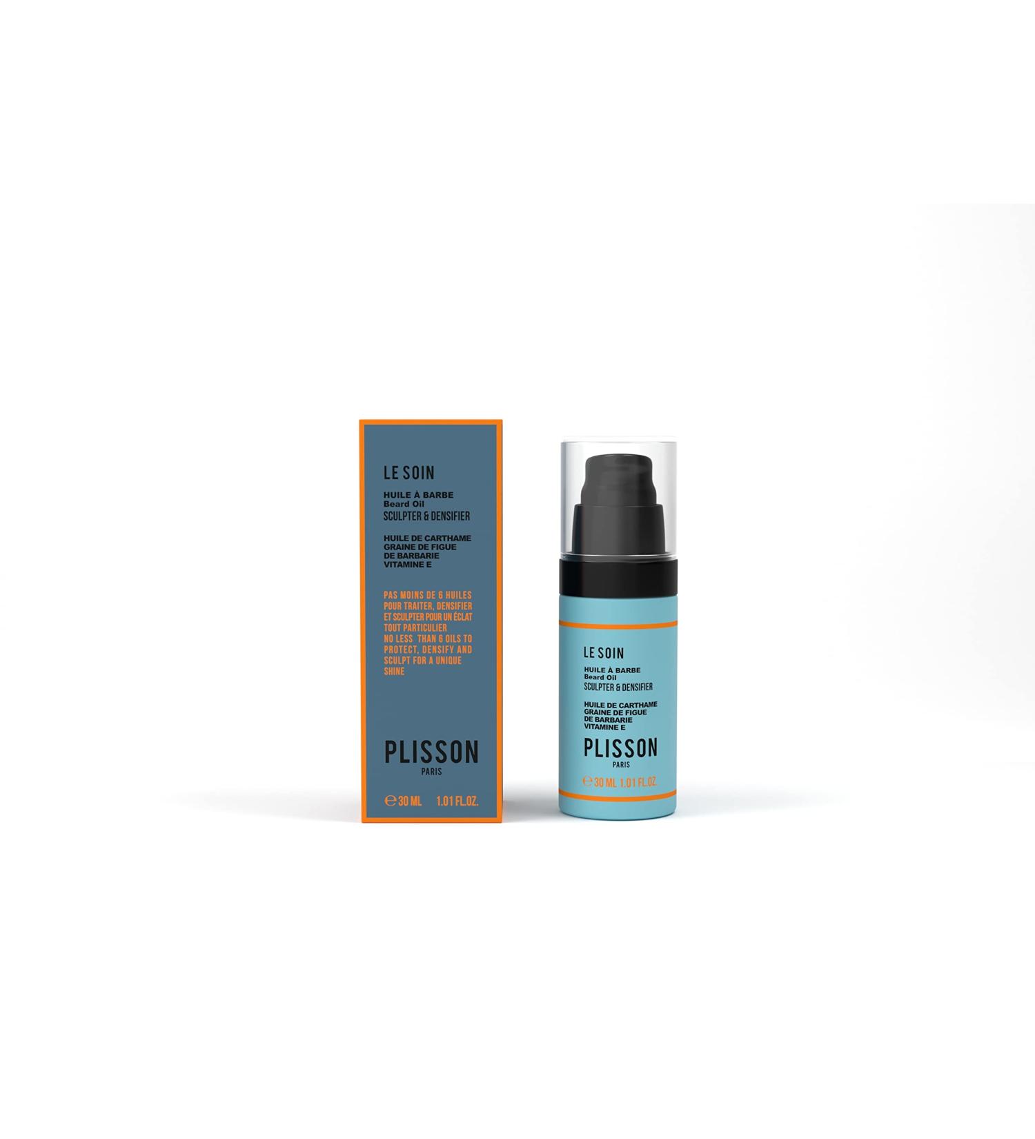 Plisson Beard Oil - 6 Natural Oils & Vitamin E | 99% Natural Ingredients | 30ml - International Shipping Available - Buy Online on GoSupps.com
