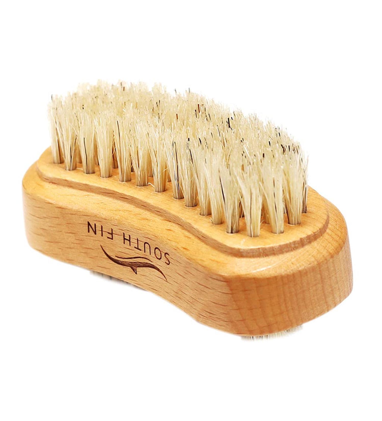Premium Double-Sided Wooden Nail Brush | Hand Washing & Cleaning Brush for Nails - Buy Online on GoSupps.com