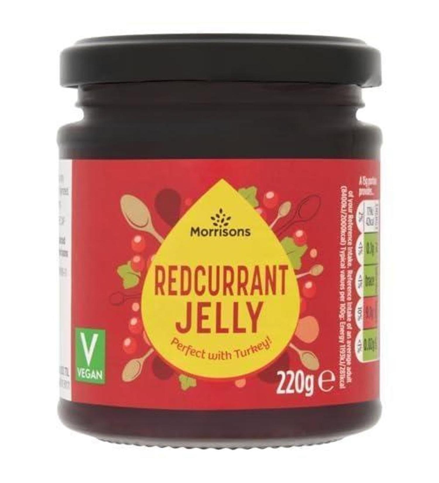 Morrisons Redcurrant Jelly 220g