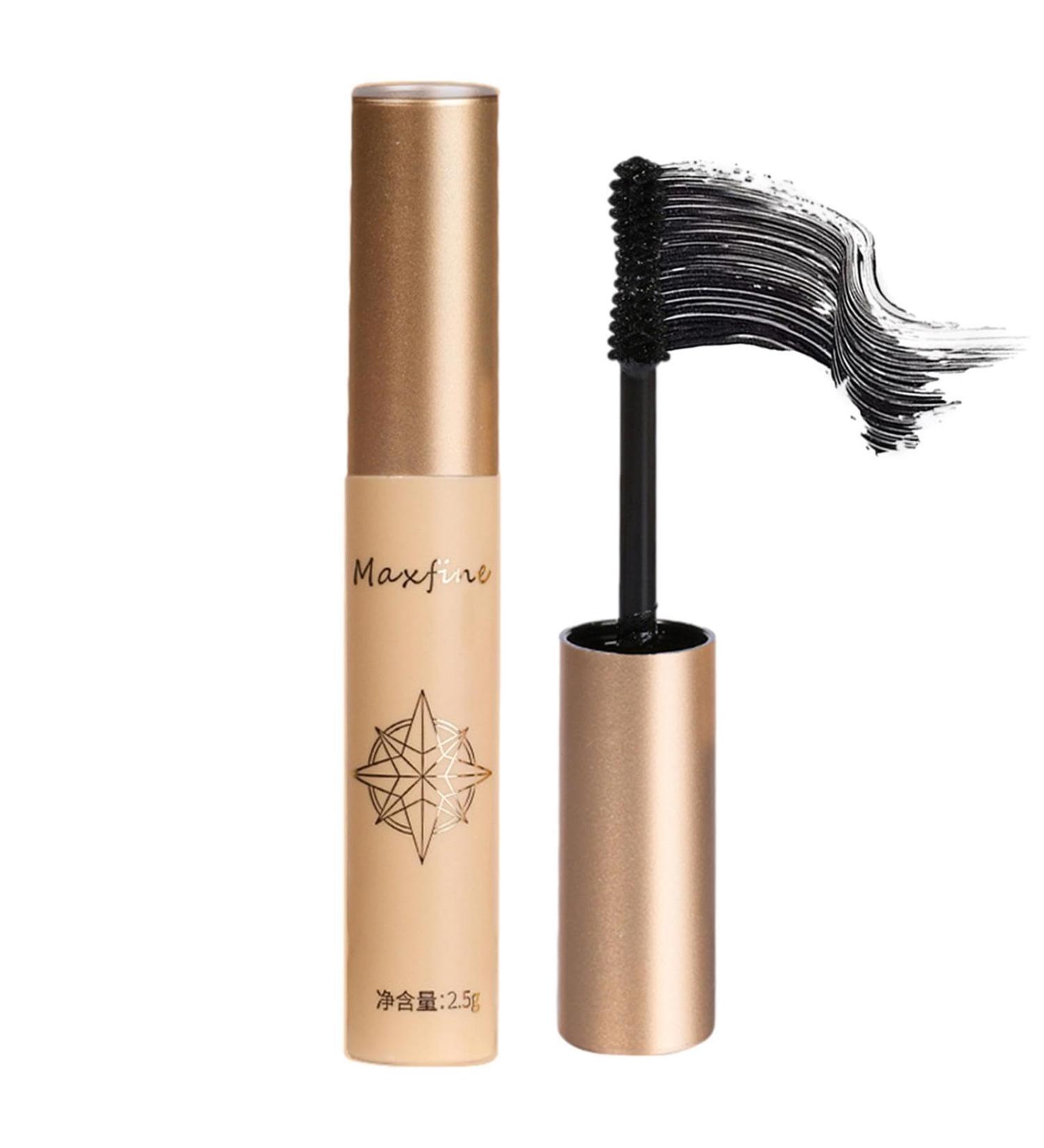Waterproof Eyelash Mascara - 2.5g Waterproof Mascara Makeup Mascara Volume And Length Mascara For Lash Mascara liquid l ash Extensions | Smudge Proof Eye Lash Mascara For Sensitive Eyes Volume 01# Black 01# black - Buy Online on GoSupps.com