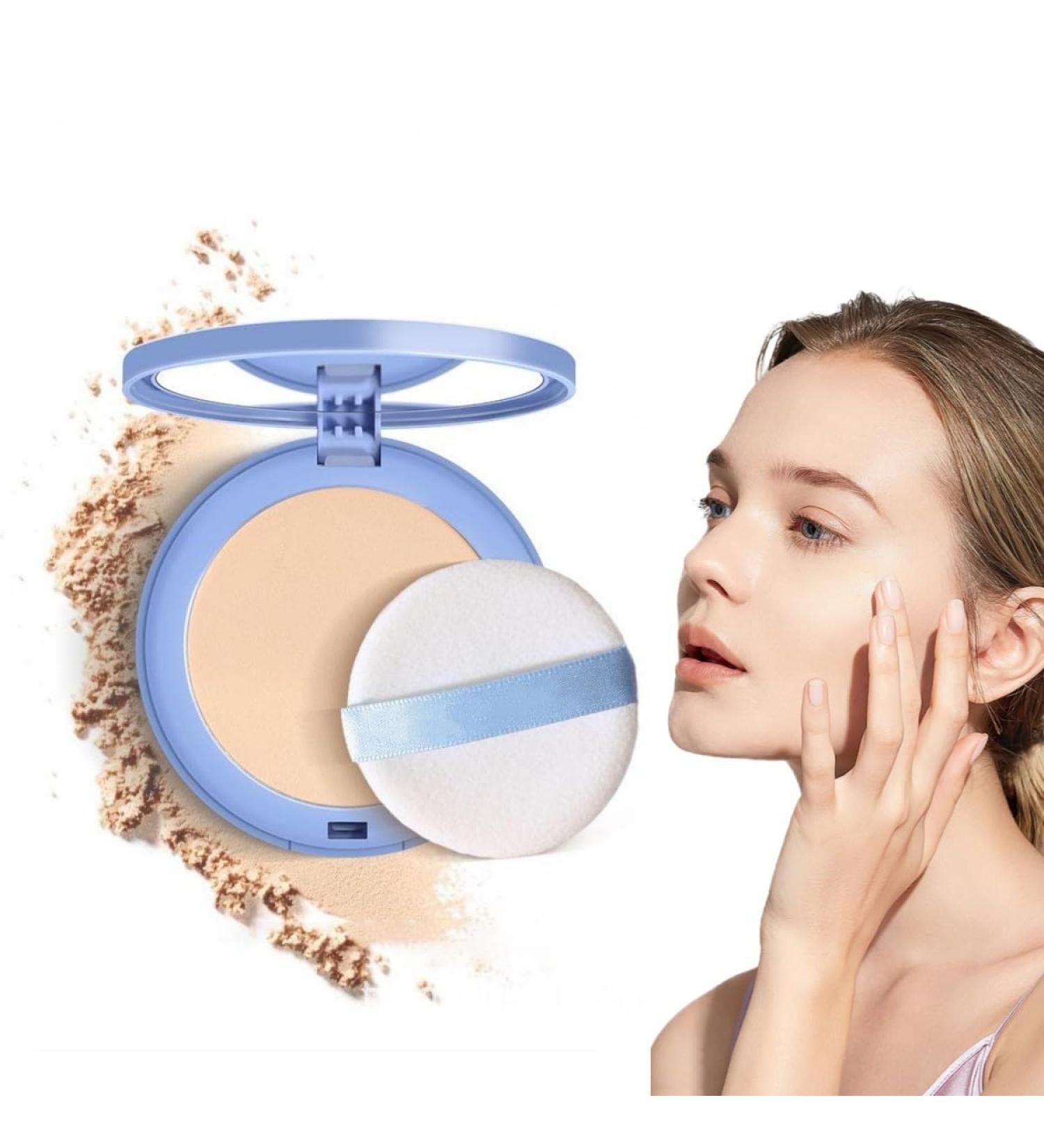 GAGK Pressed Powder GAGK Matte Perfection Pressed Powder Oil Control Face Pressed Powder Silk Soft Mist Powder Matte Smooth Setting Powder Waterproof And Long Lasting (02#Natural Beige) - Buy Online on GoSupps.com