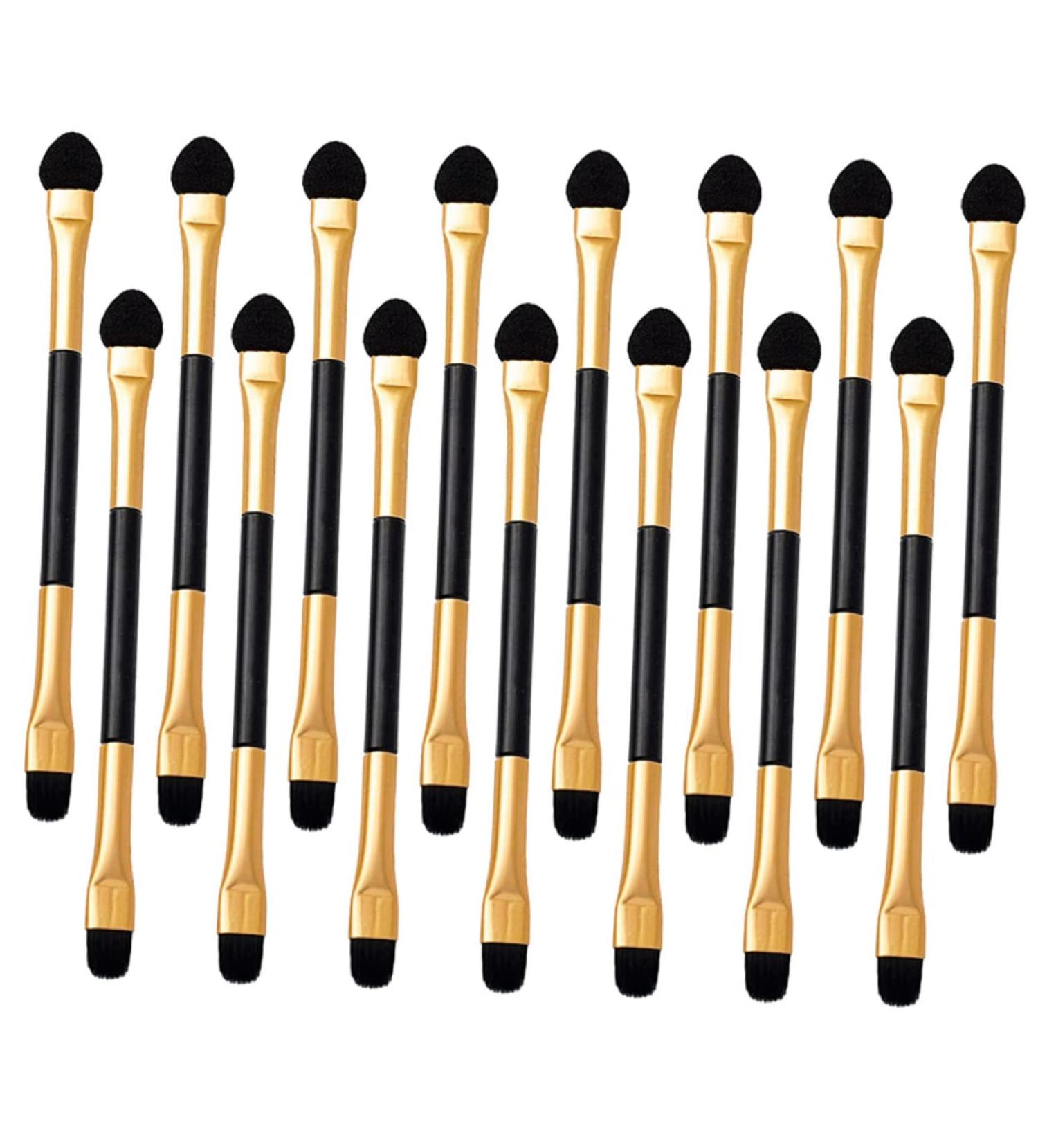 BIUDECO 15pcs Eye Shadow Brush Makeup Supplies Makeup Applicator Sticks Makeup Sponge Brush Soft Rubber - Buy Online on GoSupps.com