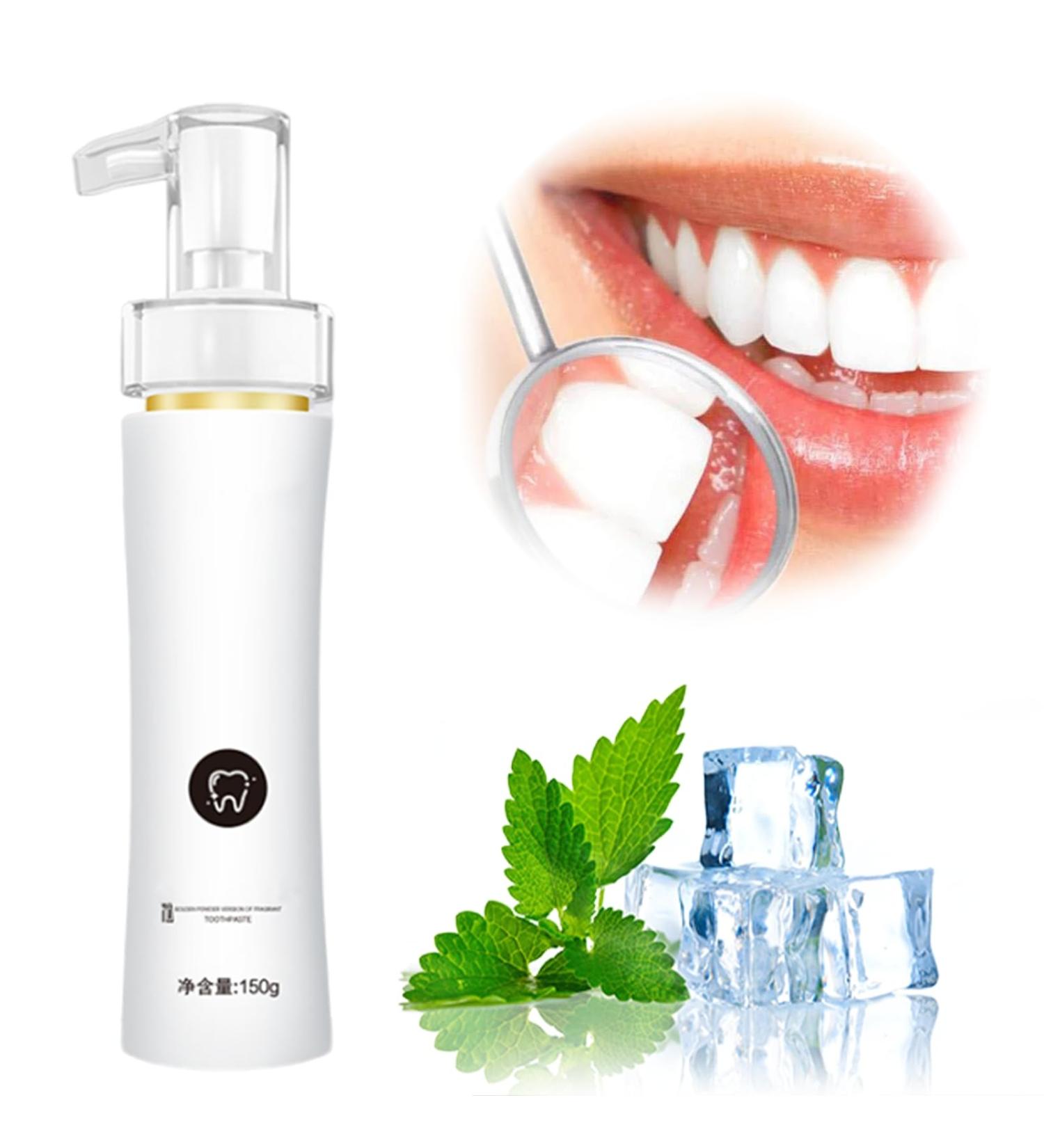 Renhe Artisan Fluoride-Free Toothpaste - Teeth Whitening & Probiotics Remove Calculus & Caries Protection - Buy Online on GoSupps.com