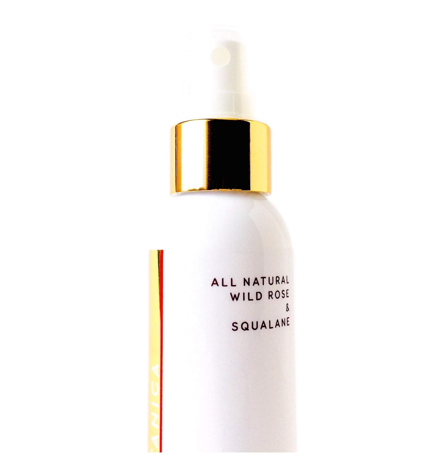 Ultra Hydrating ESSENCE FACE MIST - Rosehip Vitamin C & Squalane | 100% Pure Organic & Alcohol-Free | 4oz Face Spray for Moisturizer & Primer - Buy Online on GoSupps.com