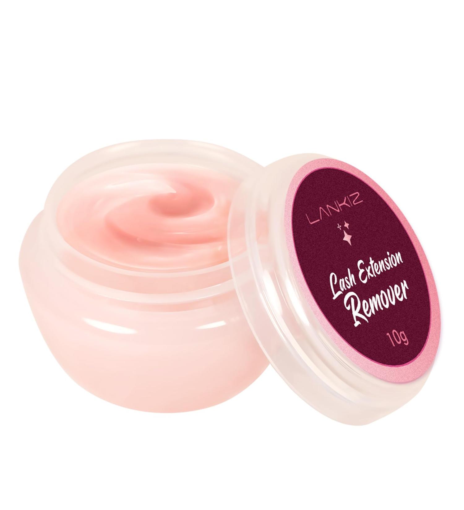 Lankiz Eyelash Glue Remover - 10g Fast-Acting Lash Extension Remover | Easy 2-3 Min Application - Buy Online on GoSupps.com