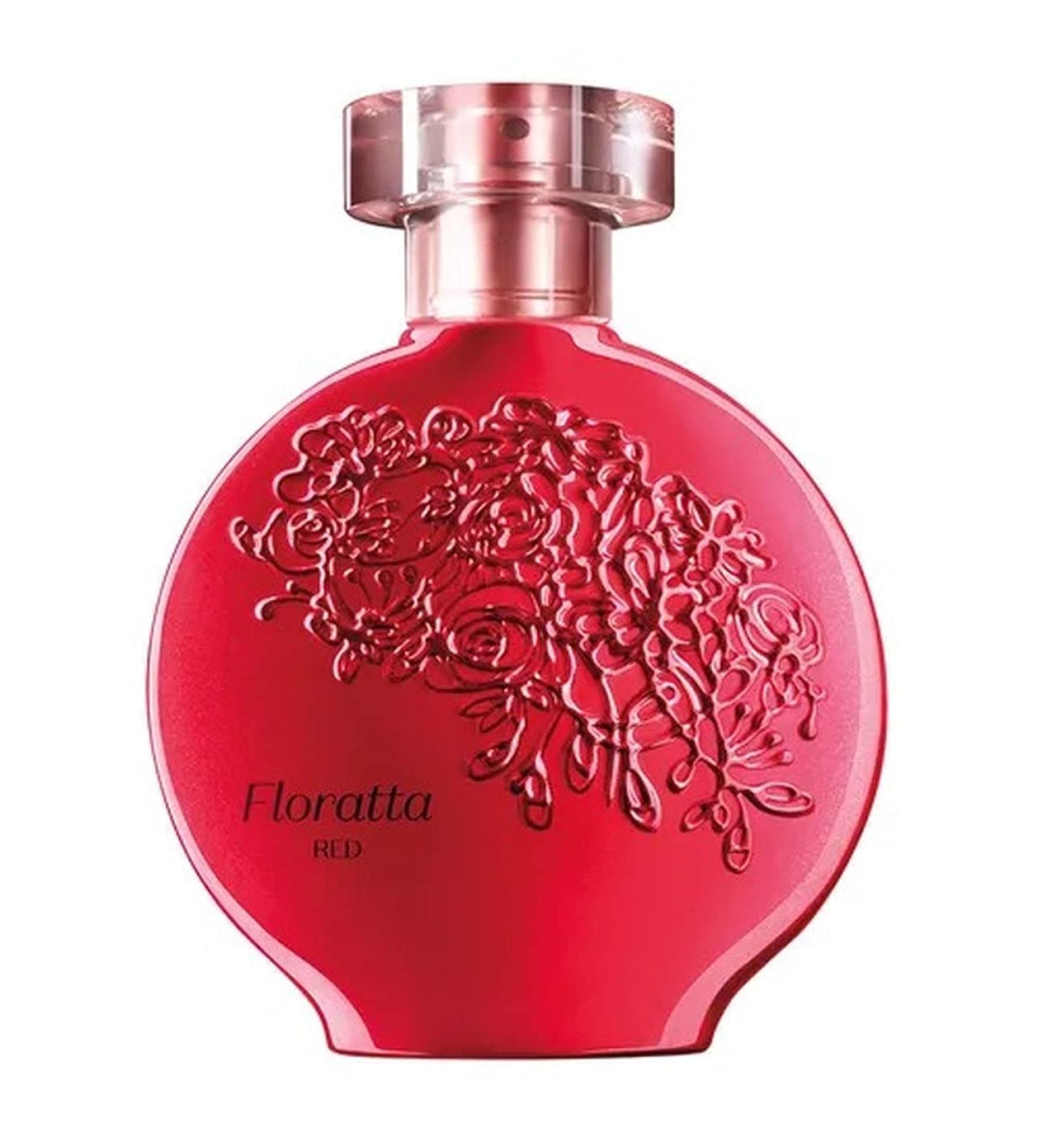 Floratta Red Perfume for women 75 ml 2.5 oz by O Botic rio Brazil - Buy Online on GoSupps.com