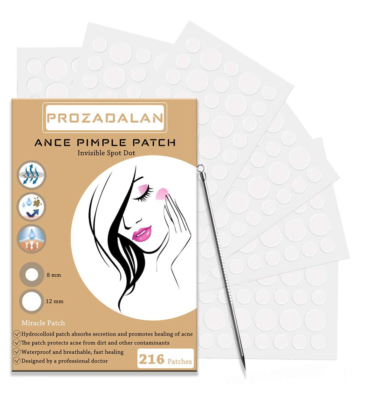 Spot Patch 216 Dots - Anti-stain Waterproof and Invisible - Absorbs water and oil prevents scars reduces bumps - Buy Online on GoSupps.com