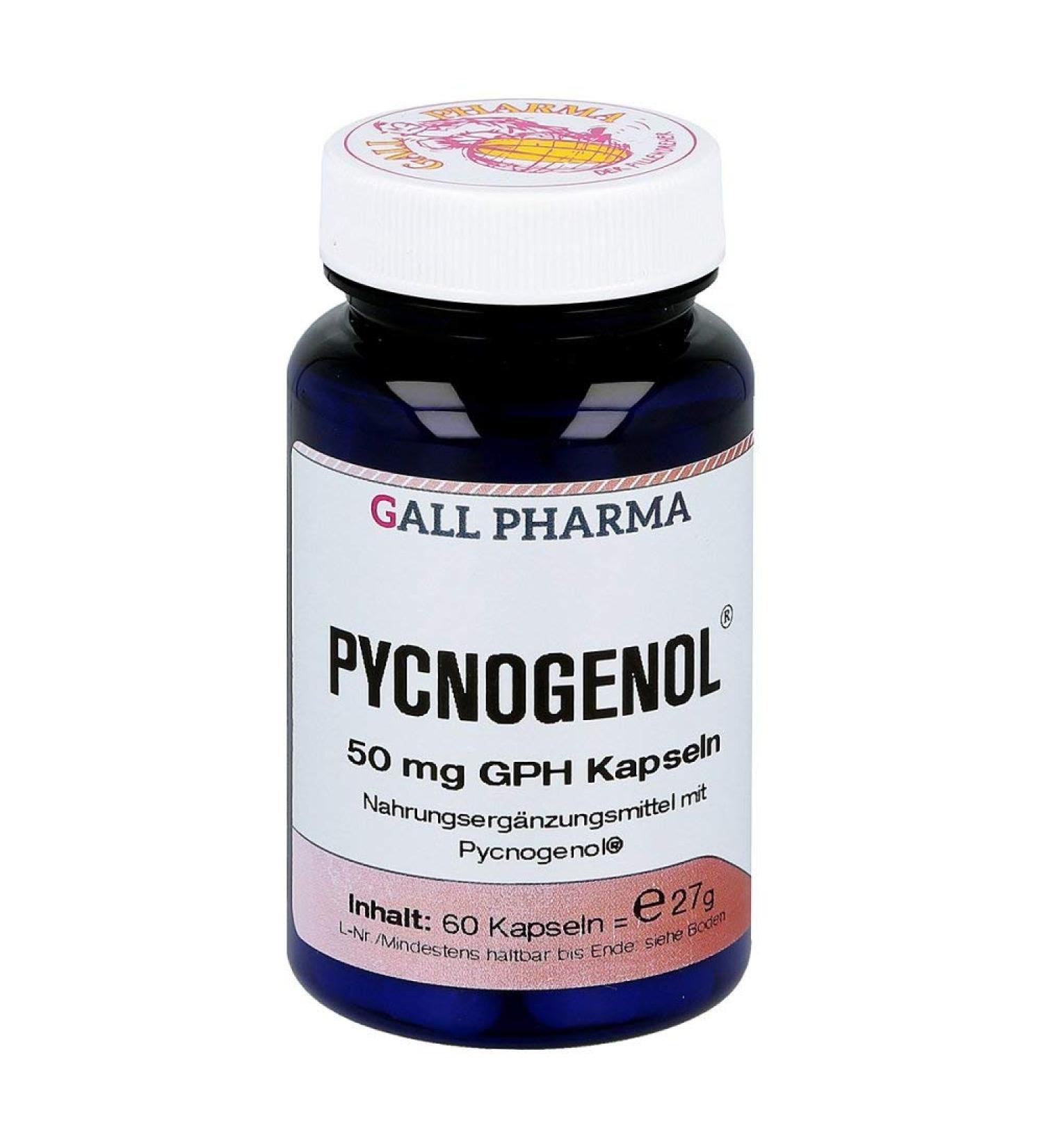 Pycnogenol 50 mg GPH capsules 60 hours