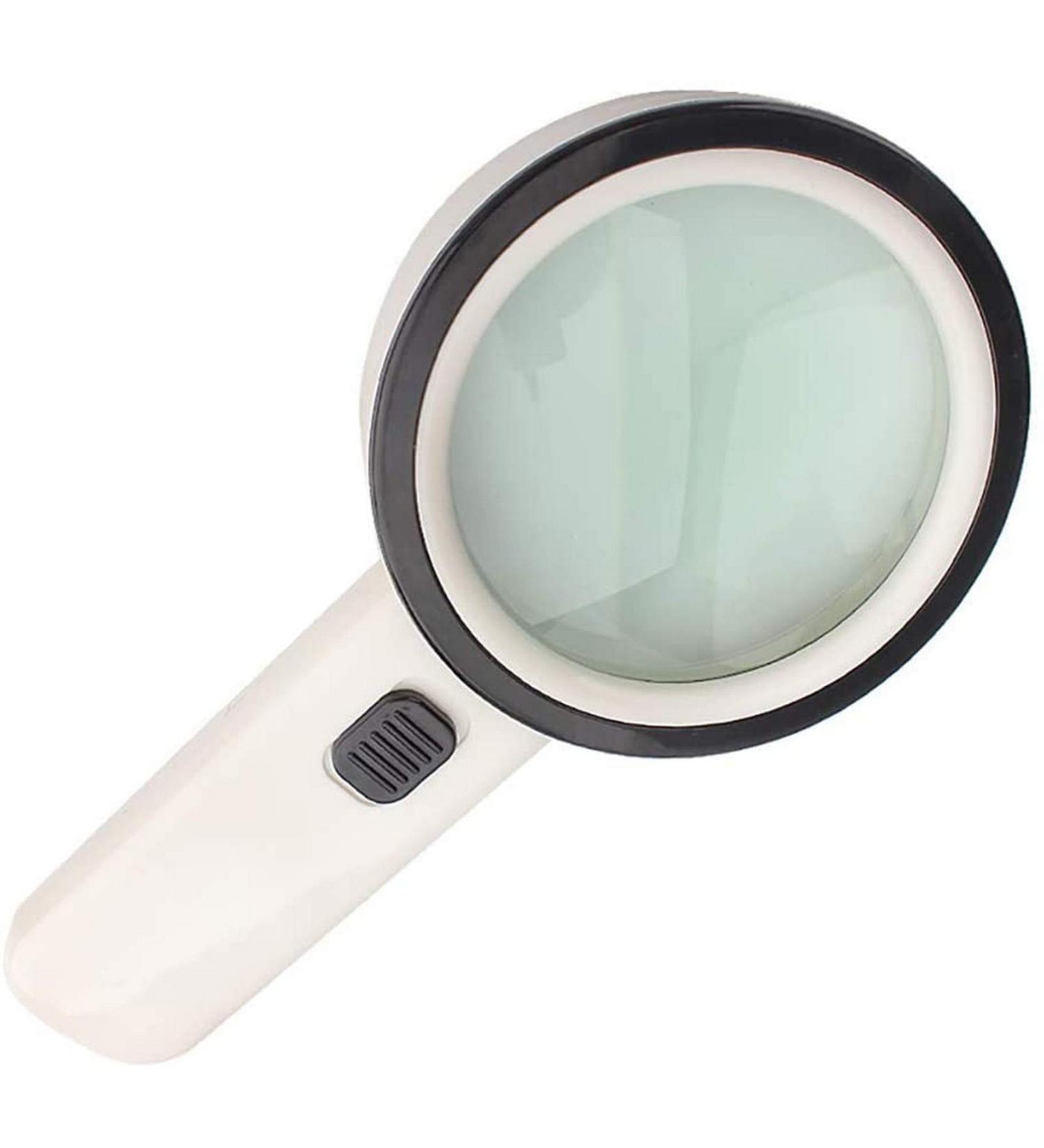 ES for Hobbies Reading Magnifier 30 Times High-Definition Handheld with LED Light High Magnification Suitable for Children Students to Read Identifi Better Life - Buy Online on GoSupps.com