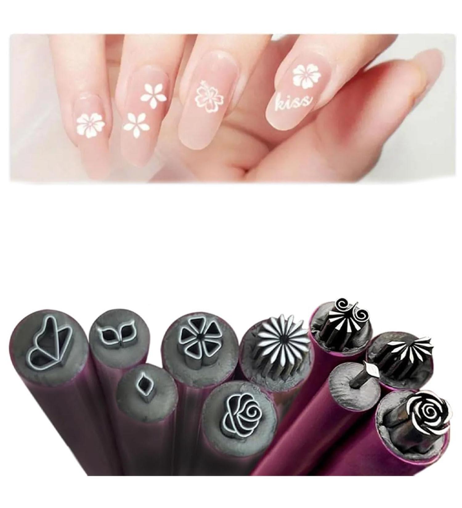 6/10PCS Nail Art Stamp Pen Set Nail Graffiti Nail Art Dotting Tools DIY Nail Art Dotting Tools Women Girls Home DIY Nail (10pcs) - Buy Online on GoSupps.com