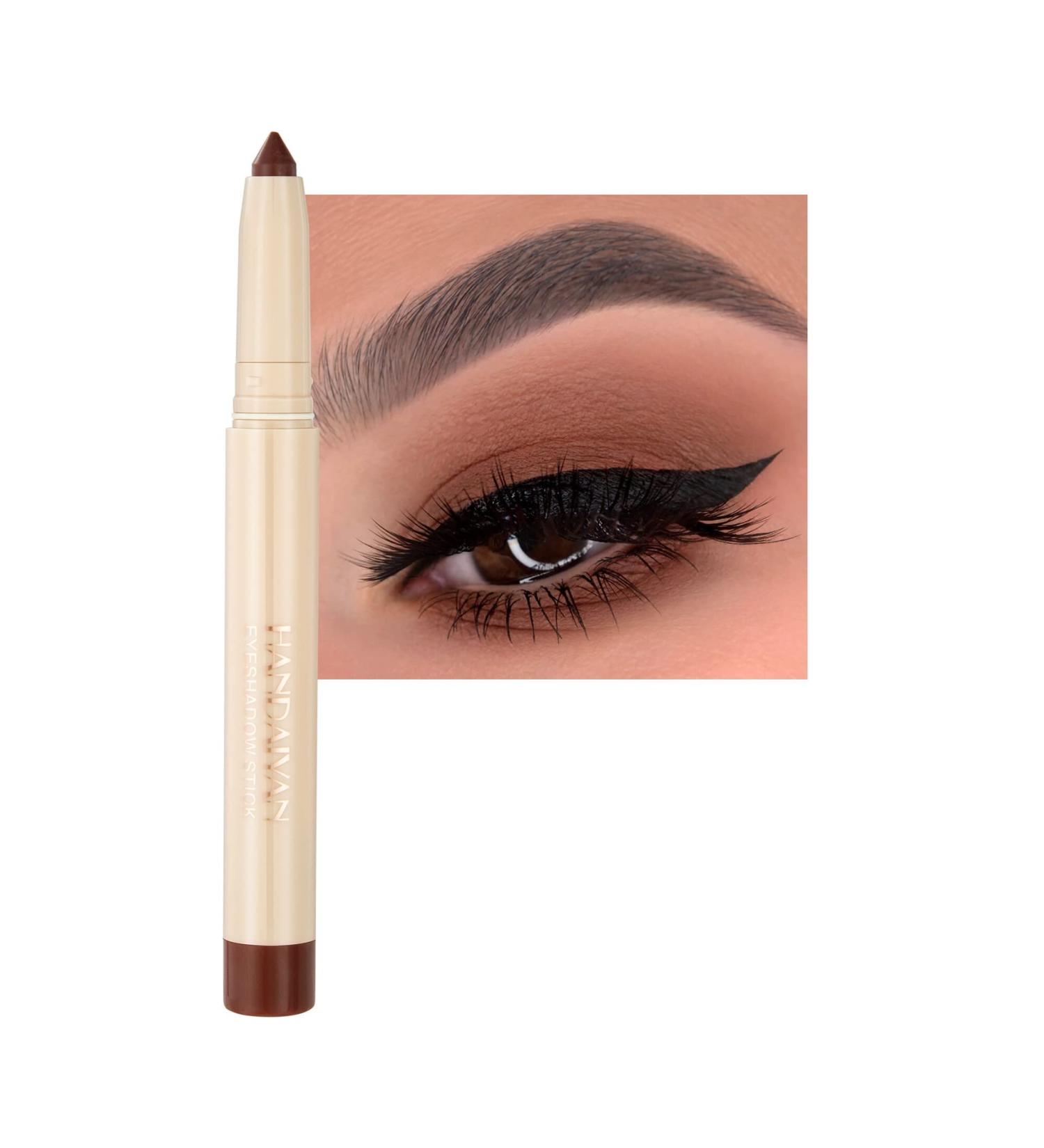 PICKX Cream Eyeshadow Stick Waterproof and color lasting eye shadow color-rich eyeshadow matte & pearlescent eyeshadow Fine-nib eyeshadow for detailed lines delicate and compact suitable for gift (17) - Buy Online on GoSupps.com