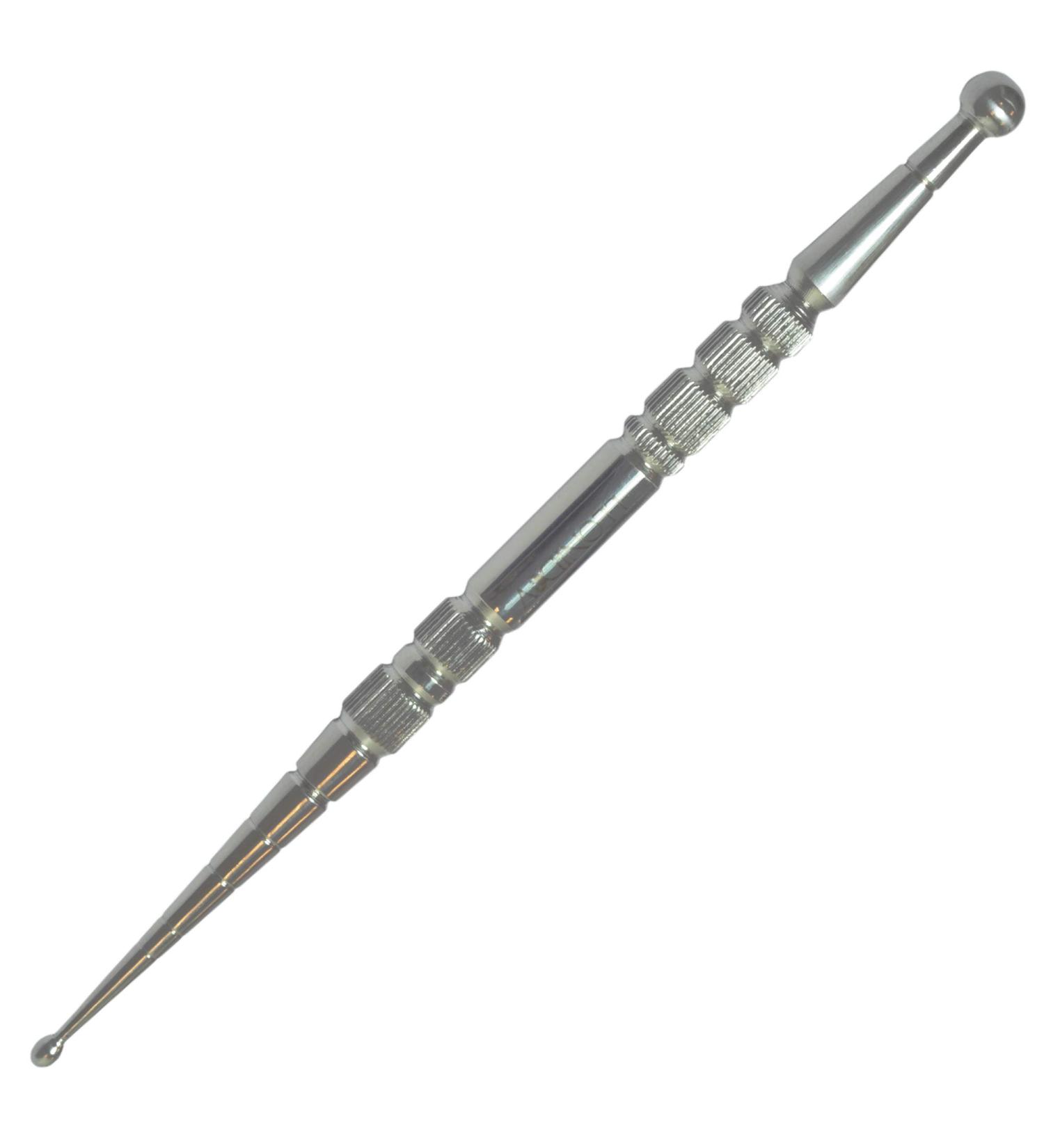 Leonidov Akupressurkstift doter (3.0-6.0 mm) - acupuncture rampart for acupuncture and acupressure - massage & acupressure pen for ear acupuncture