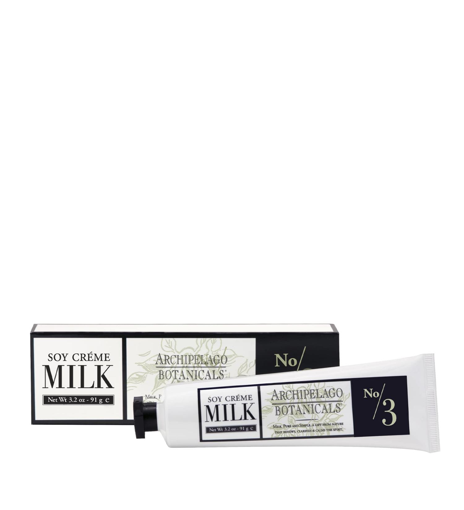 Archipelago Botanicals Soy Milk Hand Cr me - Nourishing Cuticle and Rough Spot Lotion with Premium Plant Extracts - 3.2 oz - Buy Online on GoSupps.com