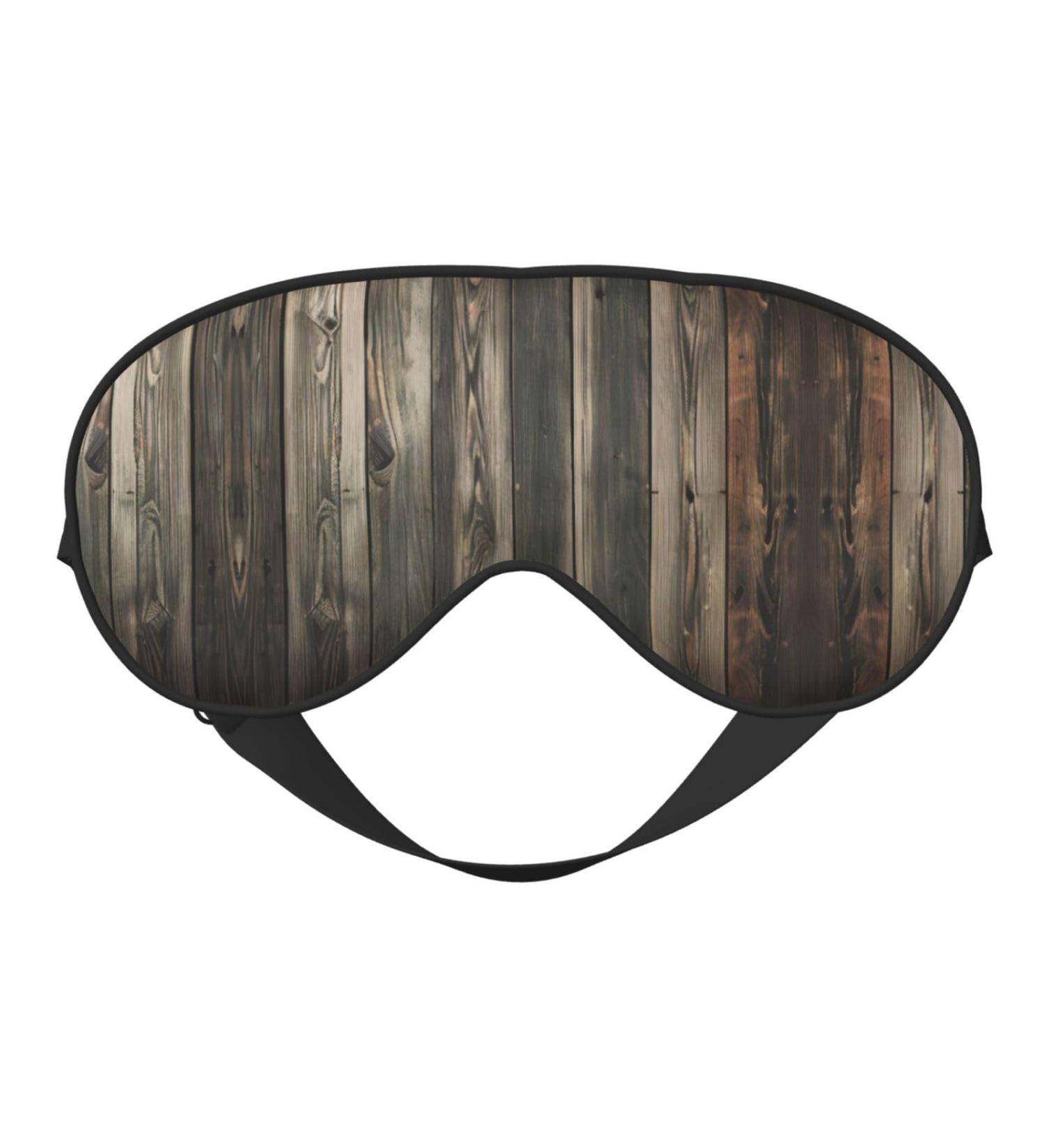 SSIMOO Weathered Soft Sleep Eye Mask for Women | Breathable Travel Eye Patch - Relaxation & Comfort in Black - Buy Online on GoSupps.com