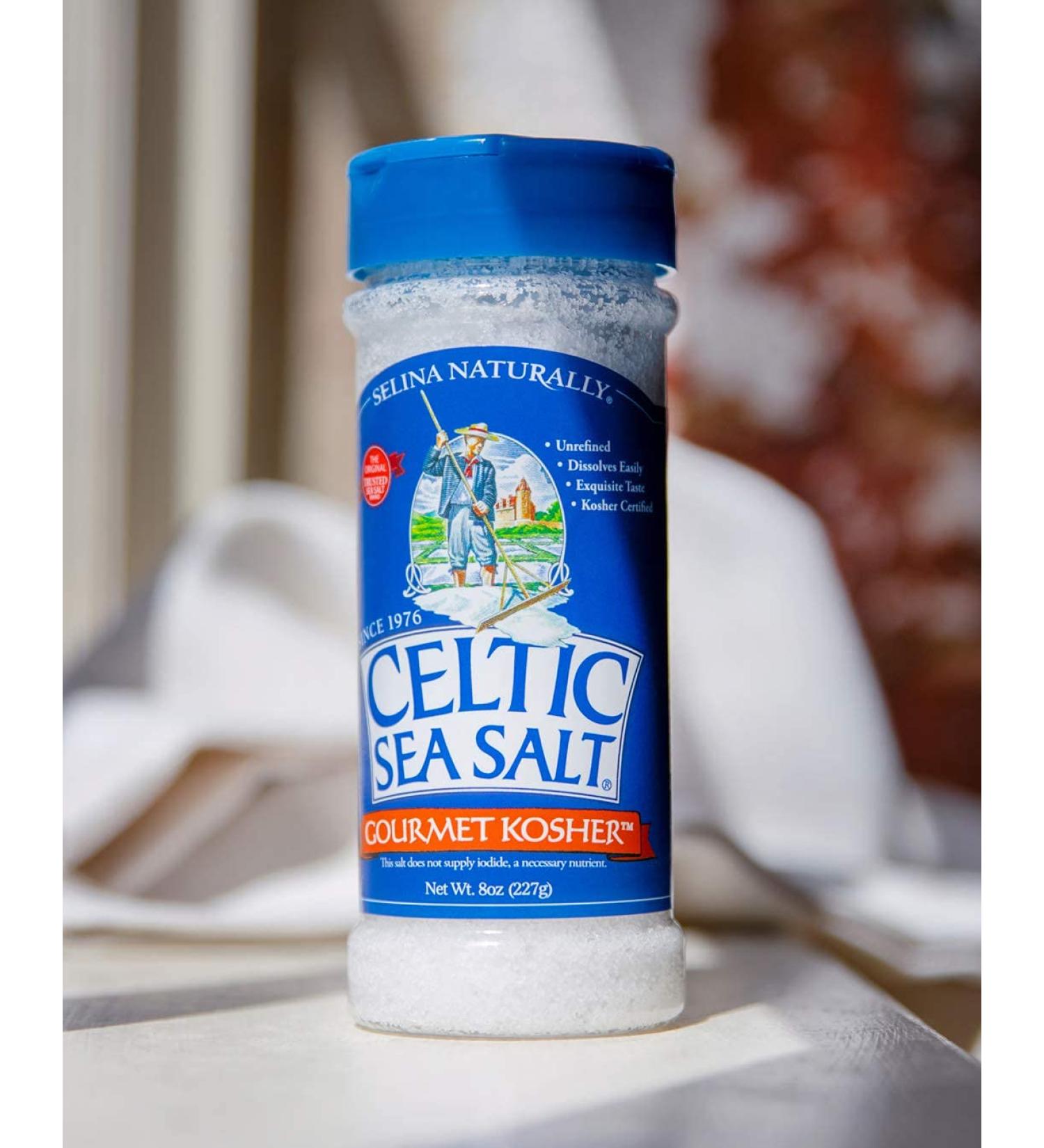 Celtic Sea Salt Gourmet Kosher Salt shaker 0.5-pound(pack of 1) - New - Buy Online on GoSupps.com