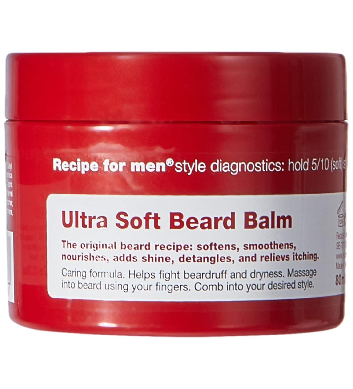 Buy Recipe For Men Beard Balm Trio Pack - Softens Nourishes & Detangles Beard | Relieves Itching - International Shipping Available - Buy Online on GoSupps.com