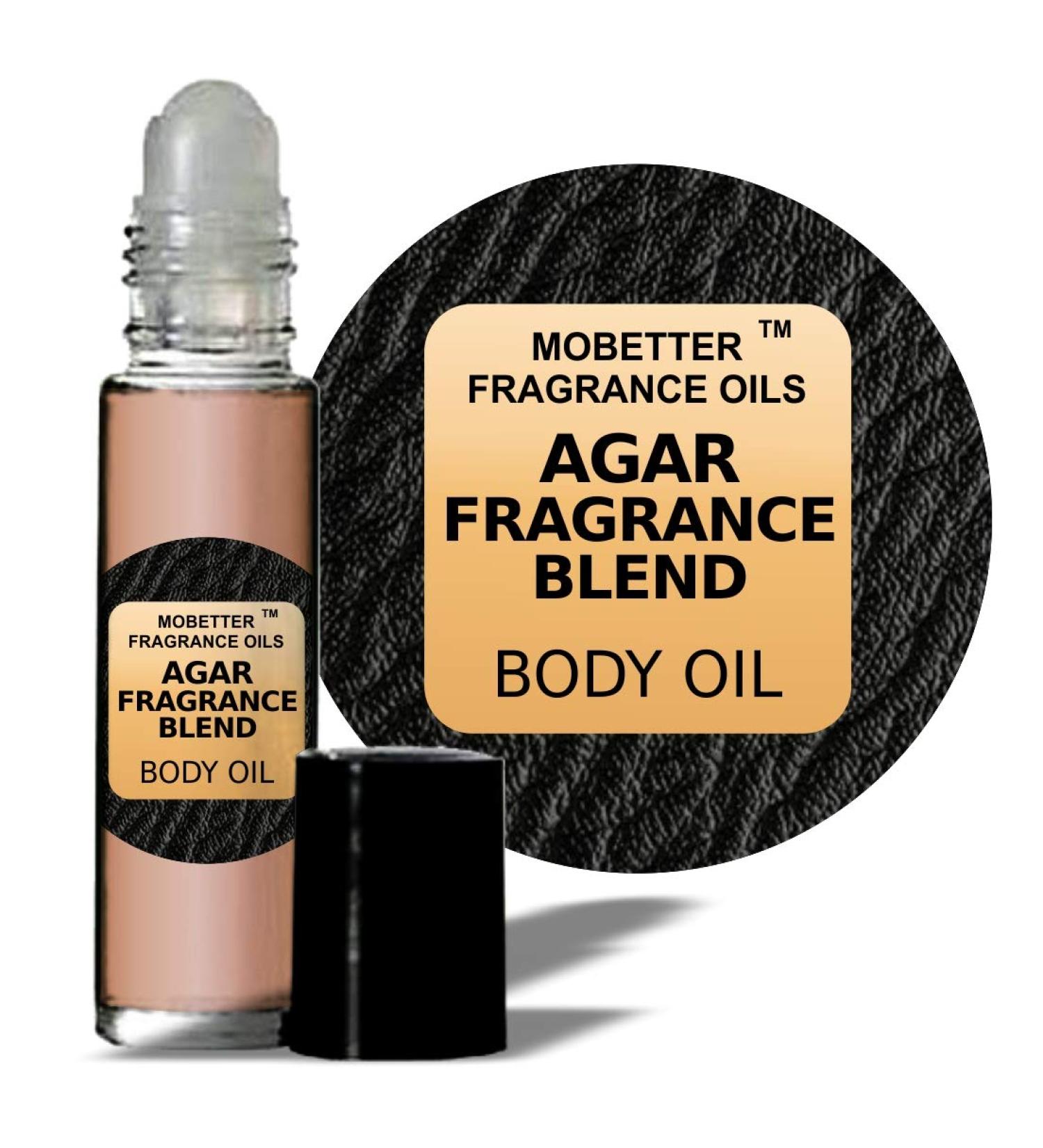 MOBETTER FRAGRANCE OILS Agar Fragrance Blend Unisex Body Oil 10ml rollon