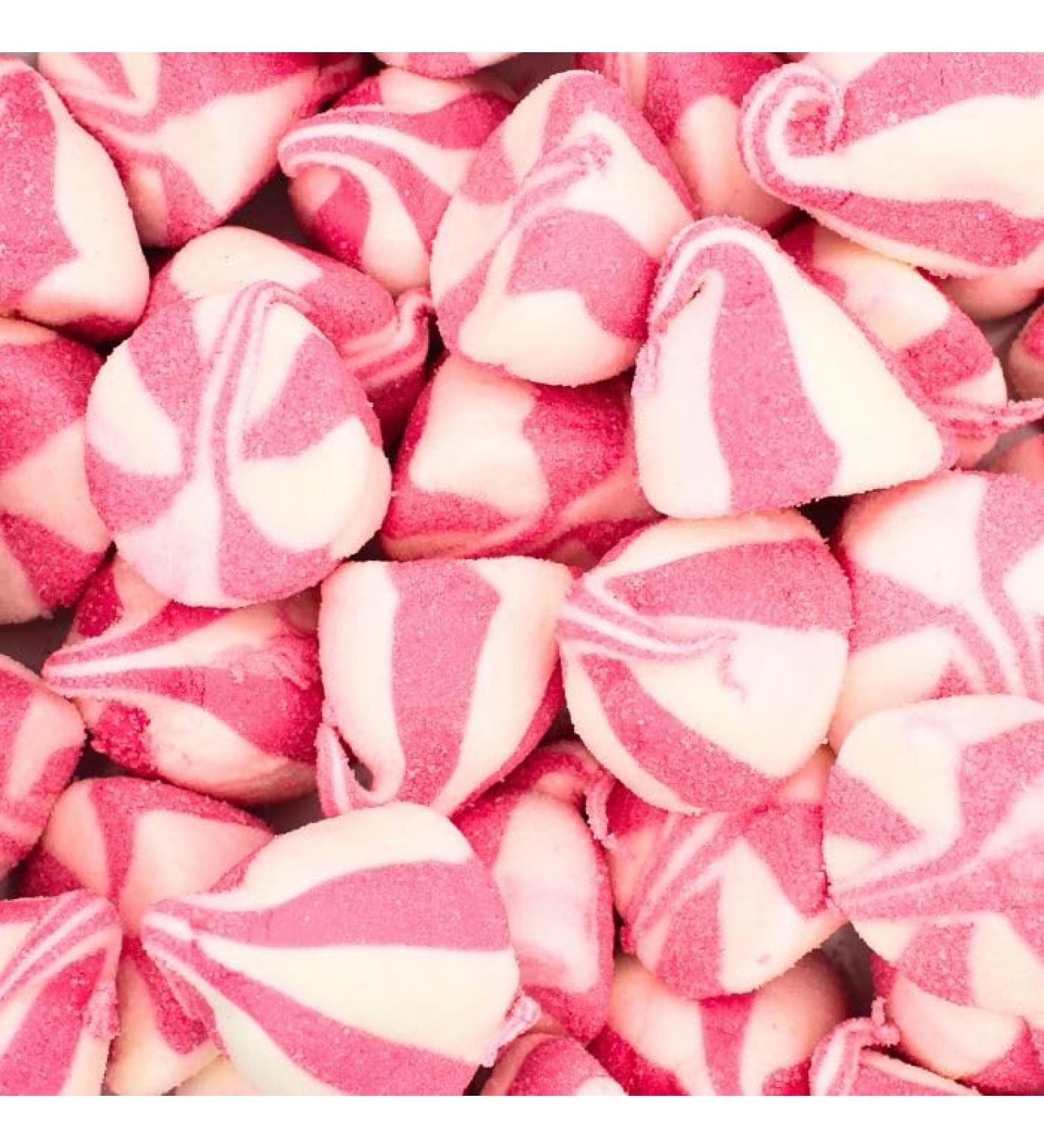 Strawberry Marshmallow Whips 225g Sweet Pouch
