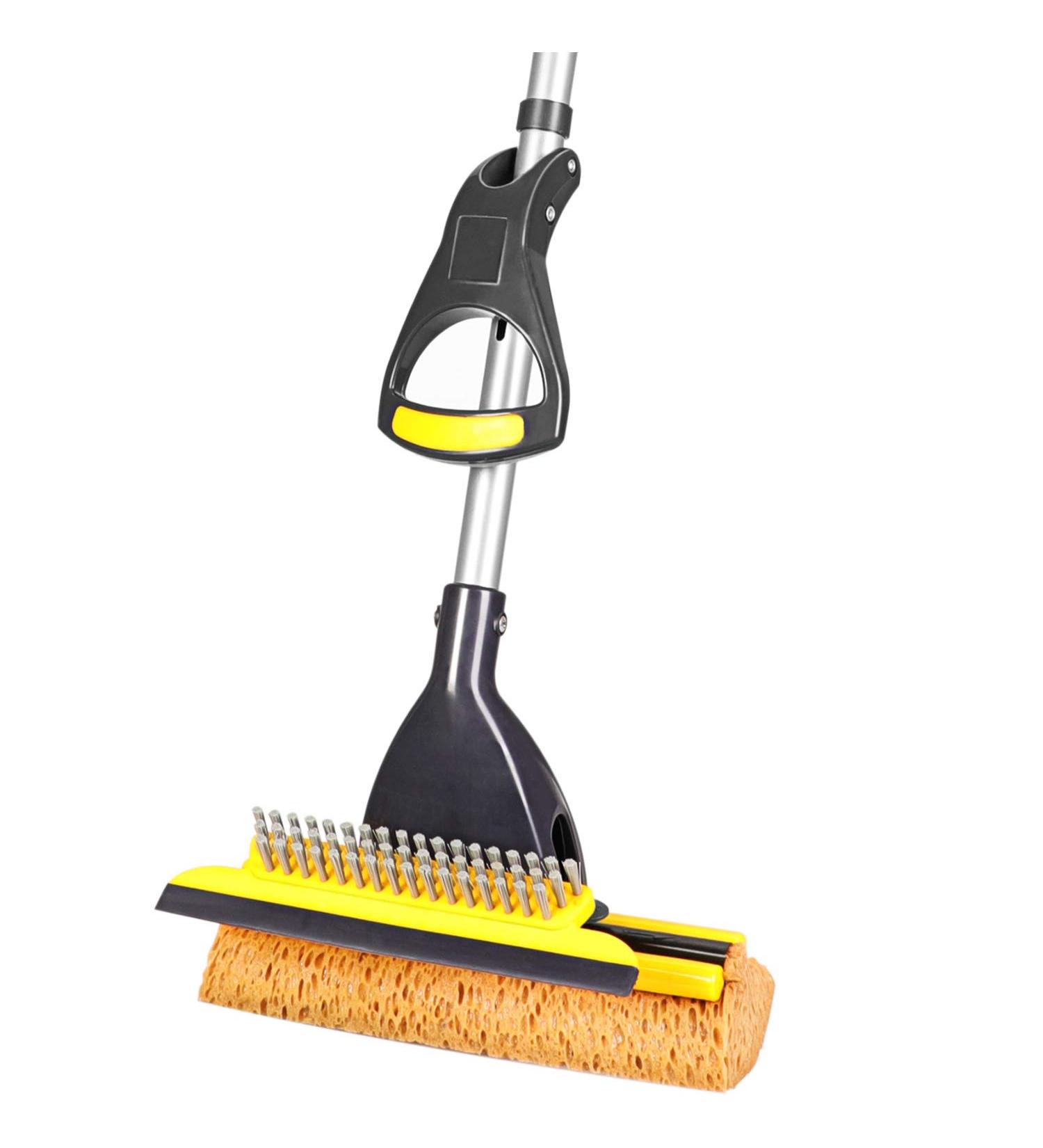 Yocada Sponge Mop with Extendable Telescopic Handle for Home and Commercial Use - Buy Online on GoSupps.com