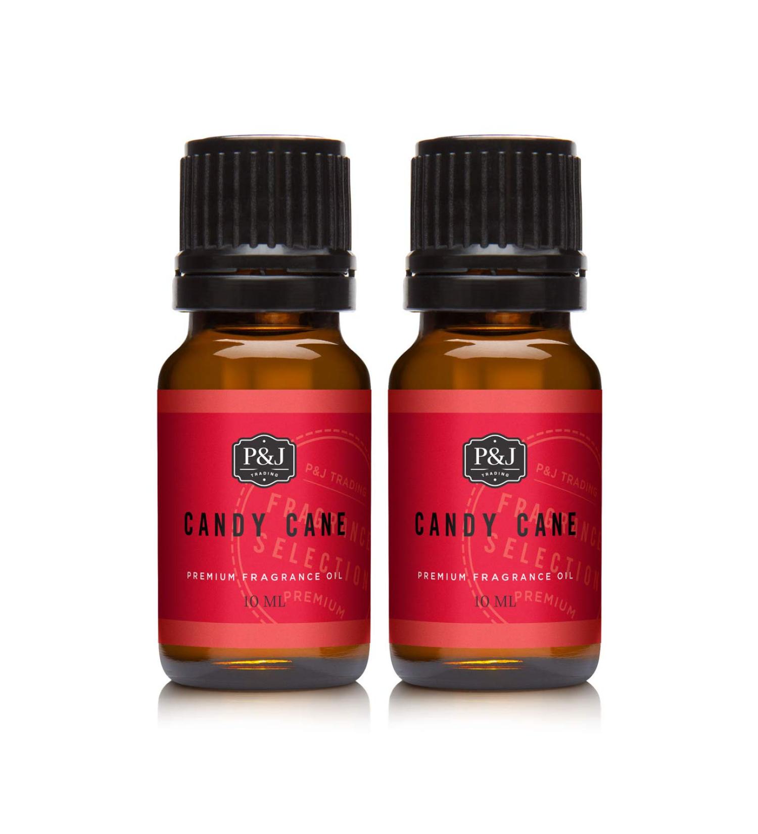 Buy P&J Trading Candy Cane Fragrance Oil 10ml 2pk - Perfect for Candle Making Soap Making and Diffusers | International Shipping Available - Buy Online on GoSupps.com