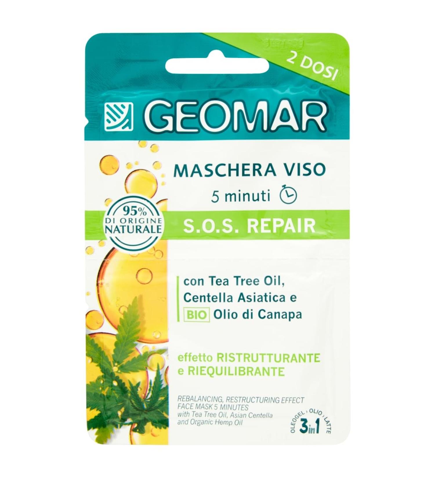 Geomar Masque Viso S.O.S. Repair 15 ml