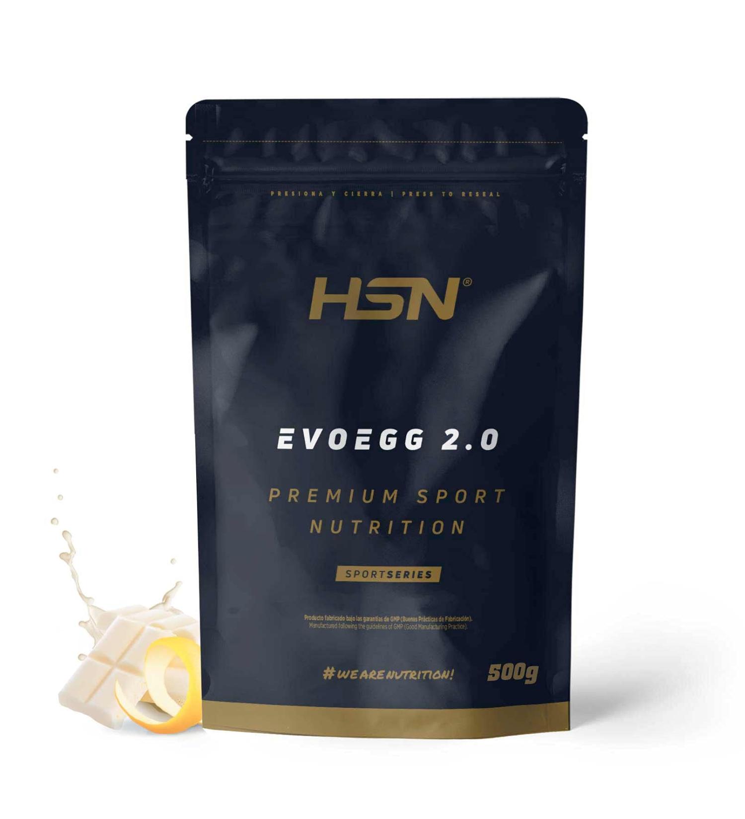 Prot ine d Oeuf de HSN Evoegg 2.0 | 100% Albumine d Oeuf en Poudre | Id al pour les Personnes Intol rantes au lactose et Ovo-lactov g tariens | Non-OGM Sans Gluten | Chocolat Blanc - Citron | 500gr Chocolat Blanc - Citron 500g - Buy Online on GoSupps.com