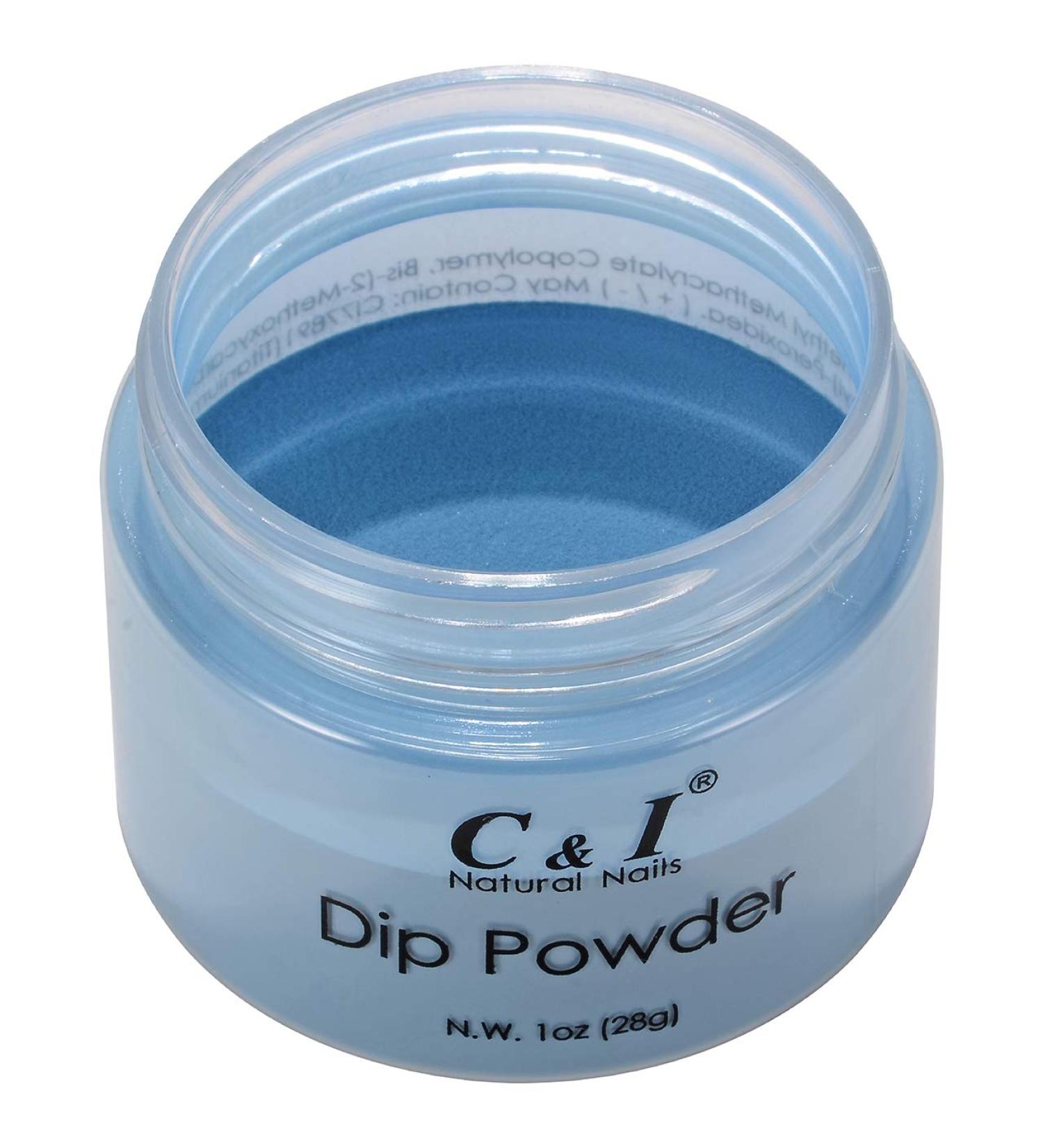C & I Dipping Powder Powder Colour No. 033 Deep Sea Blue Colour System - Buy Online on GoSupps.com