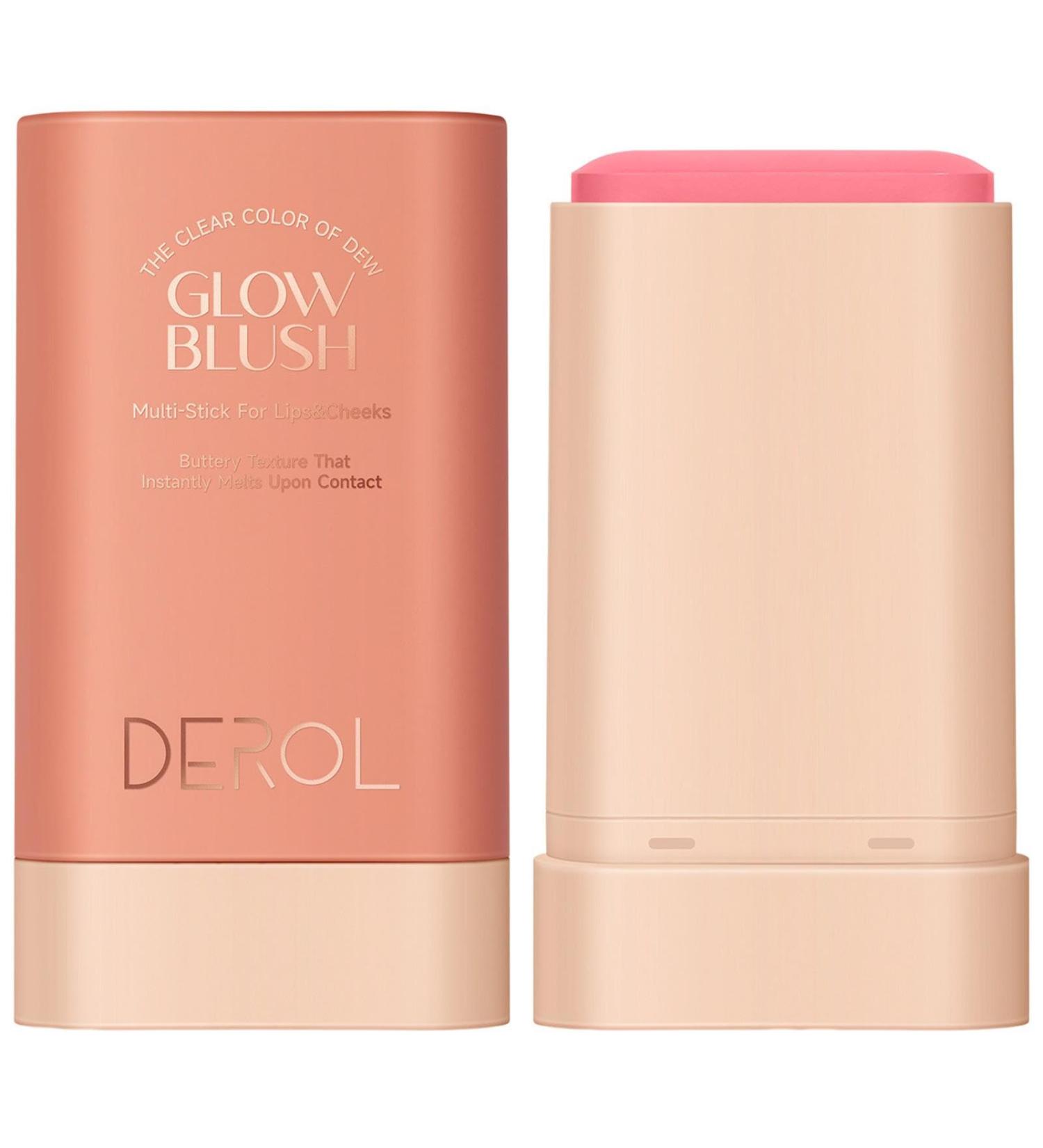 Cream Blushes Stick Cheek Tint Blushes Stick - Rotating Design Natural Cheek Tint Waterproof Makeup Blushes for Mature Skin Wynott 01 - Buy Online on GoSupps.com