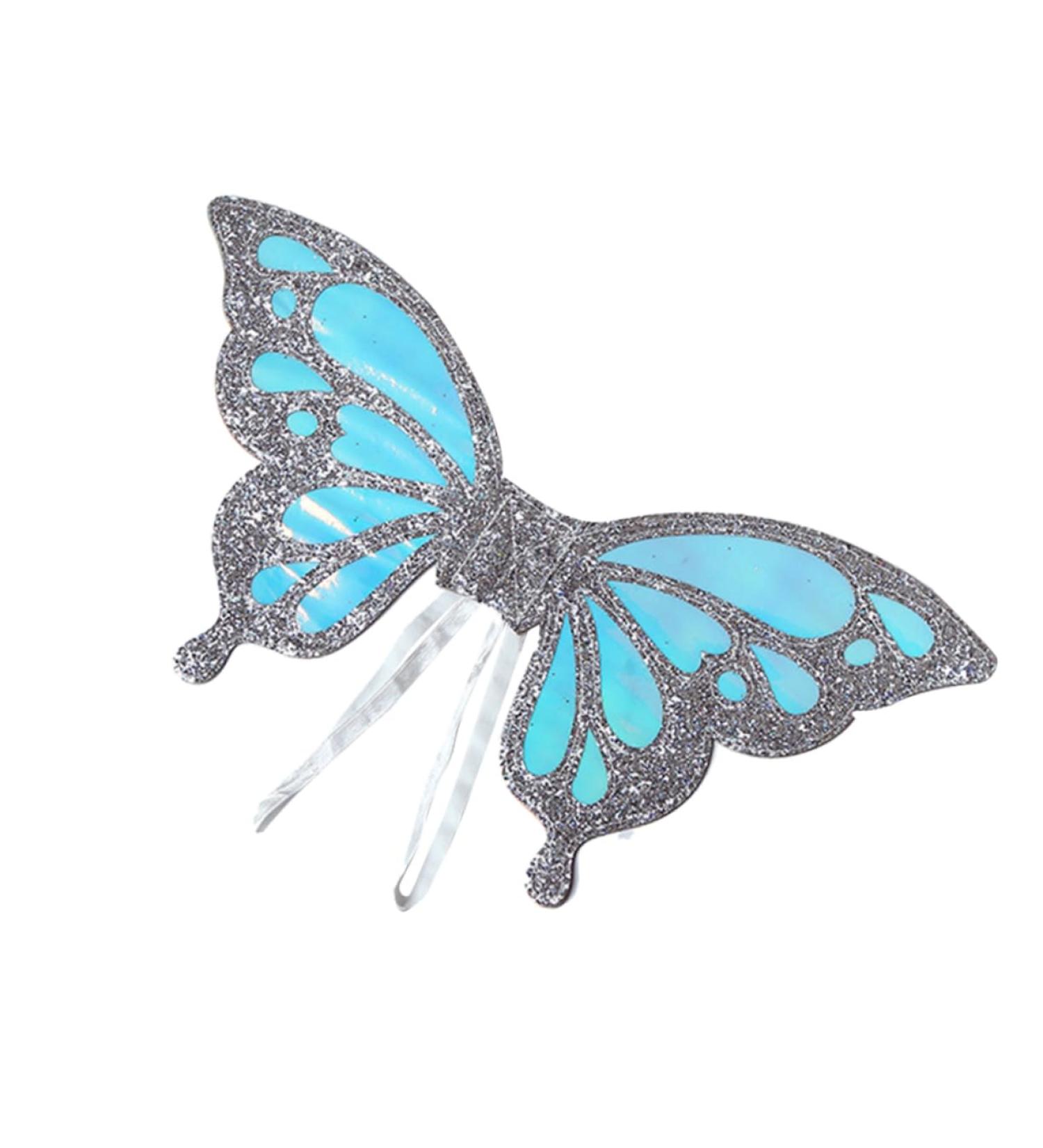 BESTonZON 1pc Nymph Pixie Wings Hair Ribbons Fairy Dress Props Fairy Ladies Cape Sequin Wings Halloween Child - Buy Online on GoSupps.com