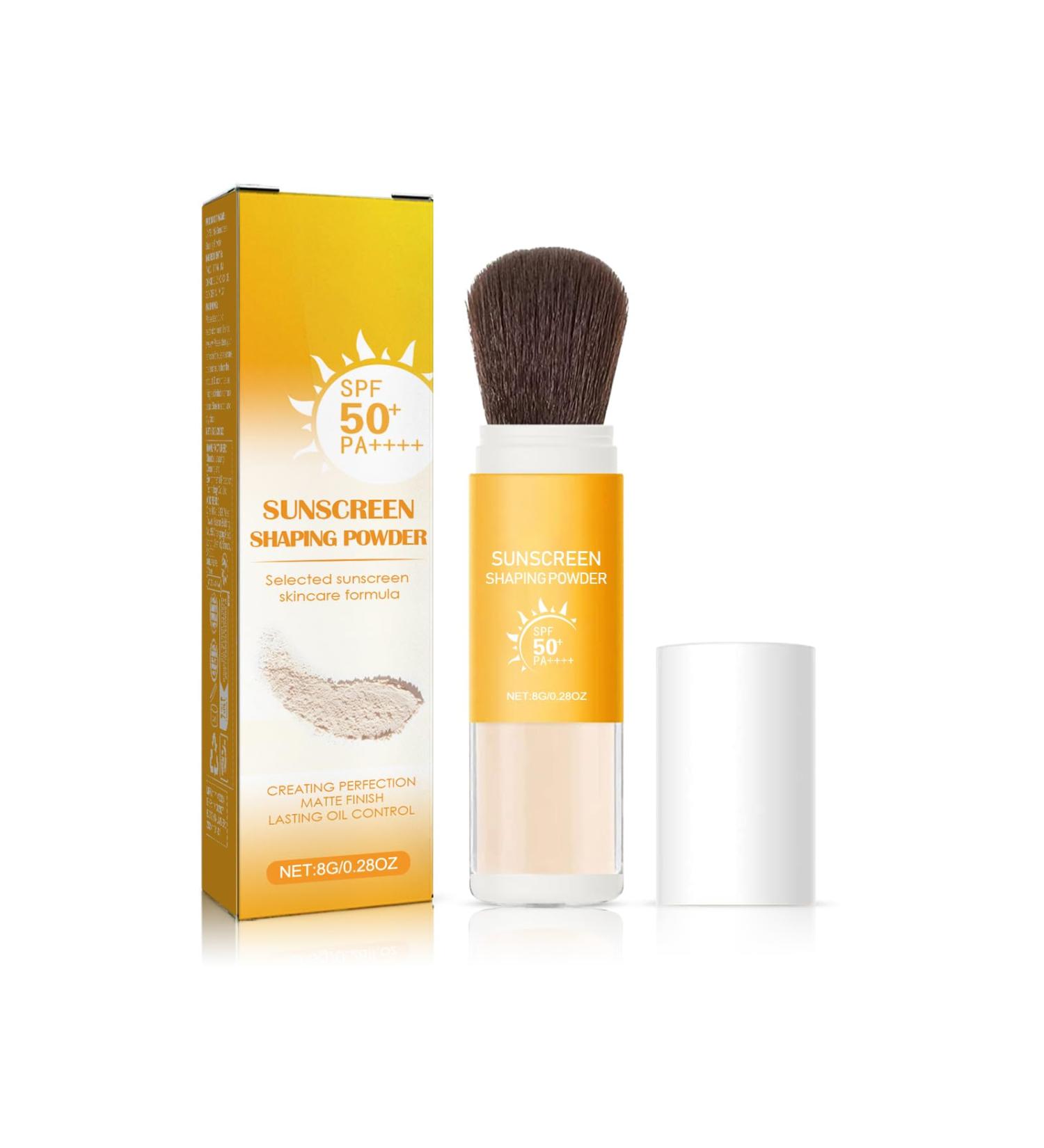 Mineral Sunscreen Setting Powder Lasting Lightweight Breathable Suitable for All Skin Types(0.28 Oz) - Buy Online on GoSupps.com