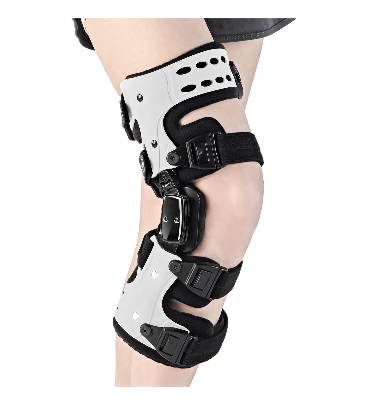 RISURRY OA Unloader Knee Brace for Arthritis Pain Relief | Osteoarthritis Support | Bone on Bone Joint Pain Relief | Medial/Lateral Degeneration Brace | Universal-Right Leg - Buy Online on GoSupps.com