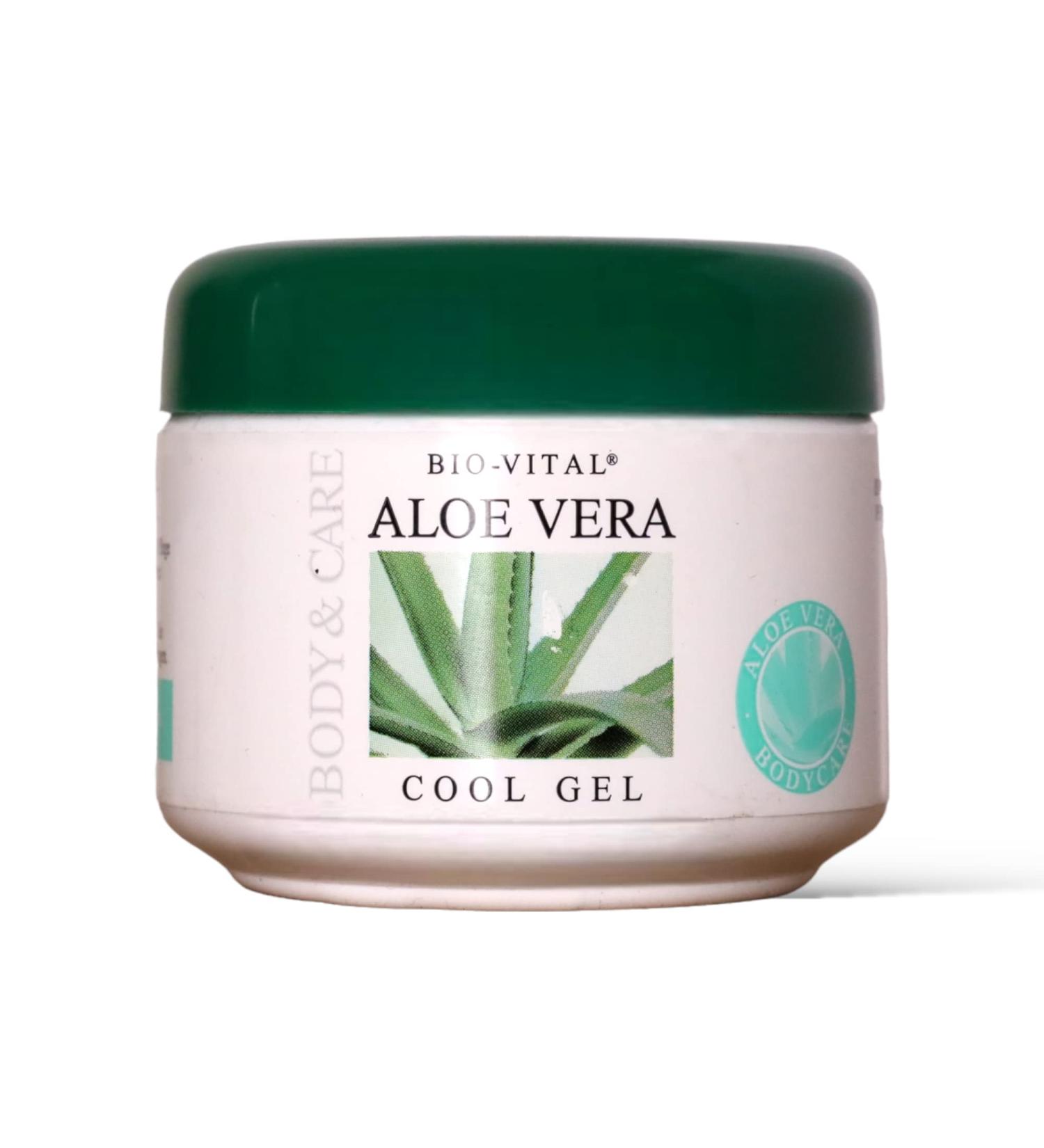 Original BioVital day and night face cream moisturizing skin care face care skin cream Aloe Vera Cool Gel 125 ml - Buy Online on GoSupps.com