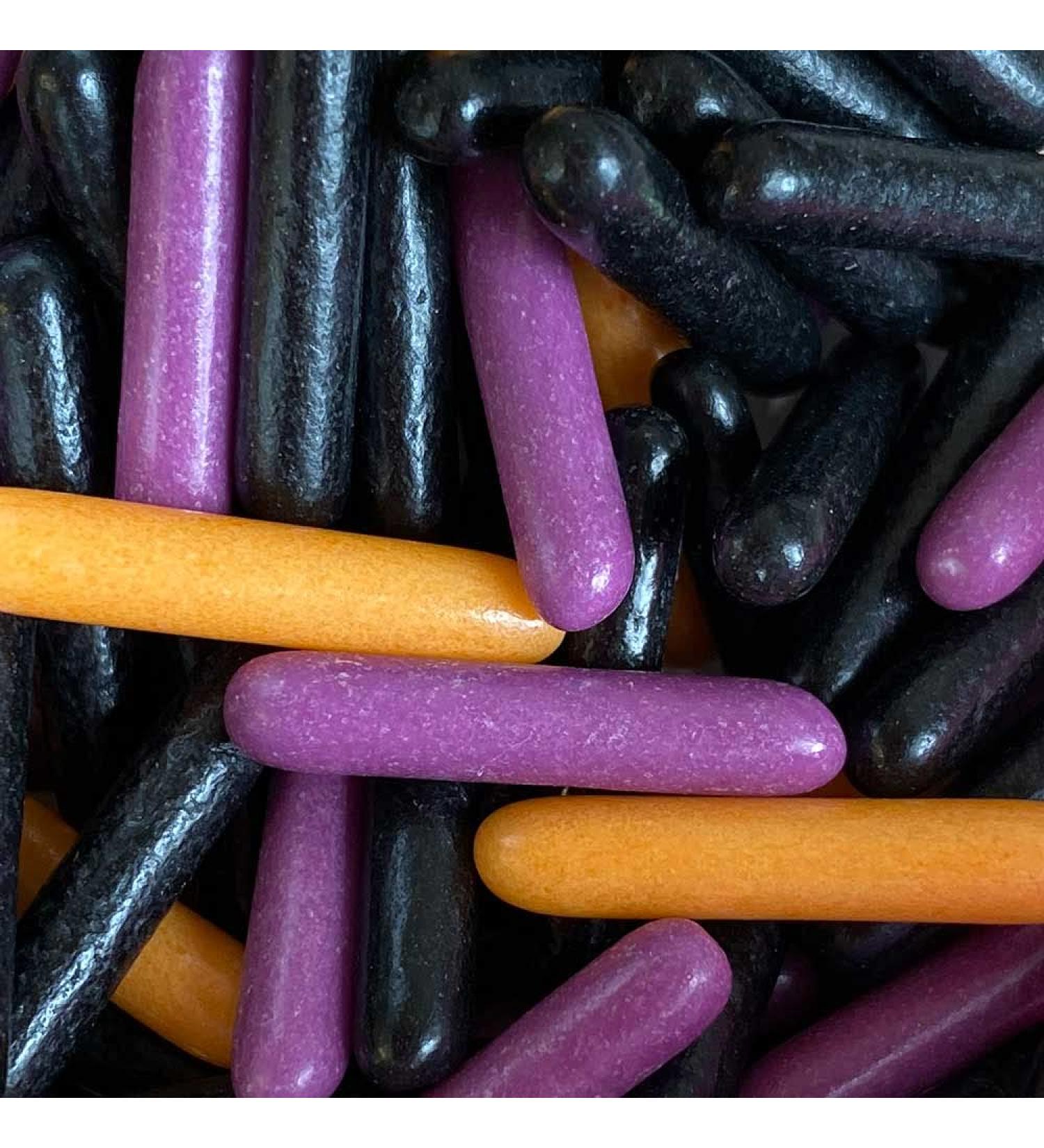 Macaroni Rods Wicked Mix Cake Topper Sprinkles - 25g Edible Cupcake Decorations for Halloween Themed Bakes - Buy Online on GoSupps.com