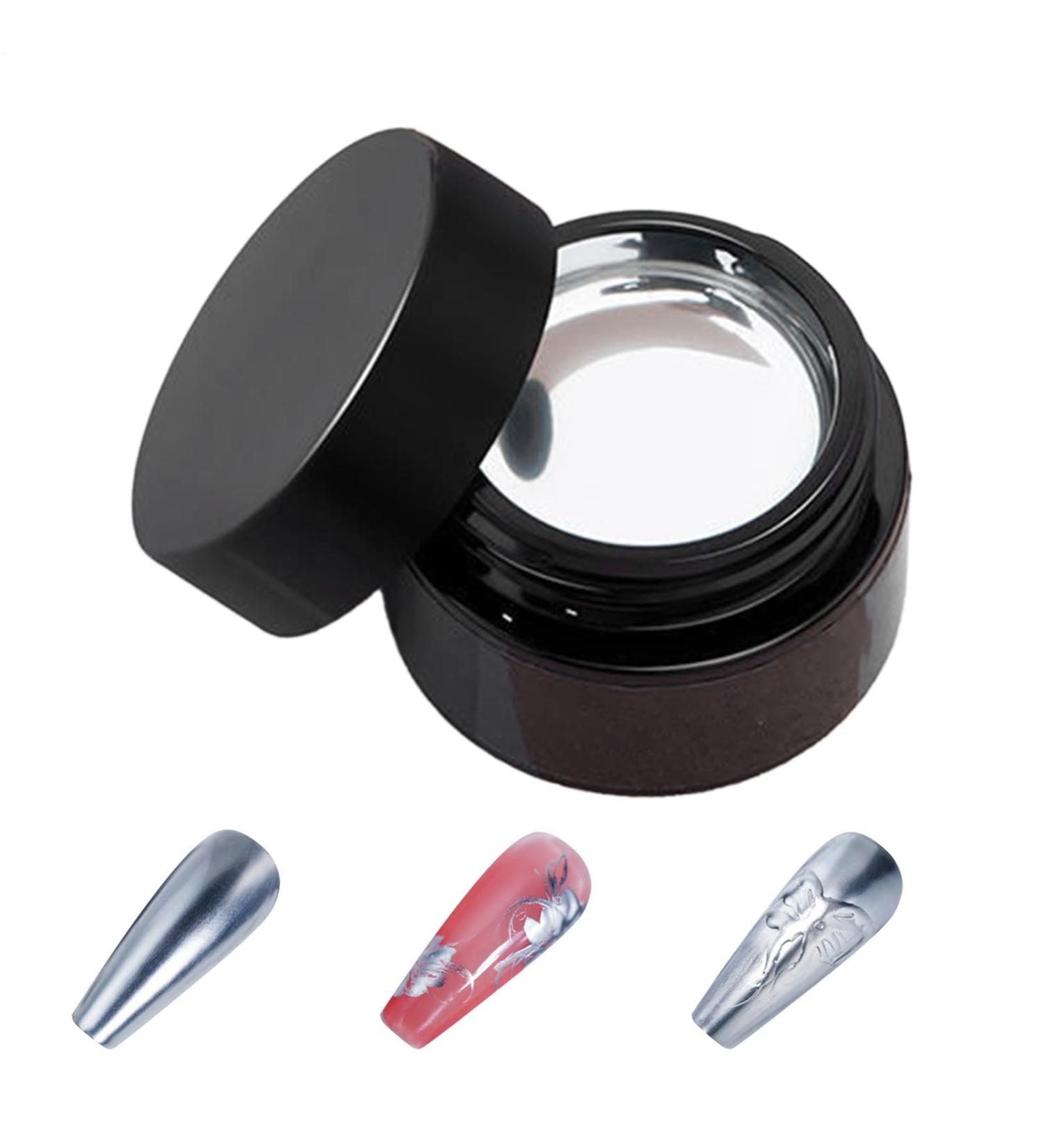 Gel eyeliner with metallic mirror: Cons gel polish with a glossy mirror finish 10g metallic gel polish gel coating with a long-lasting glossy effect salon manicure - Buy Online on GoSupps.com