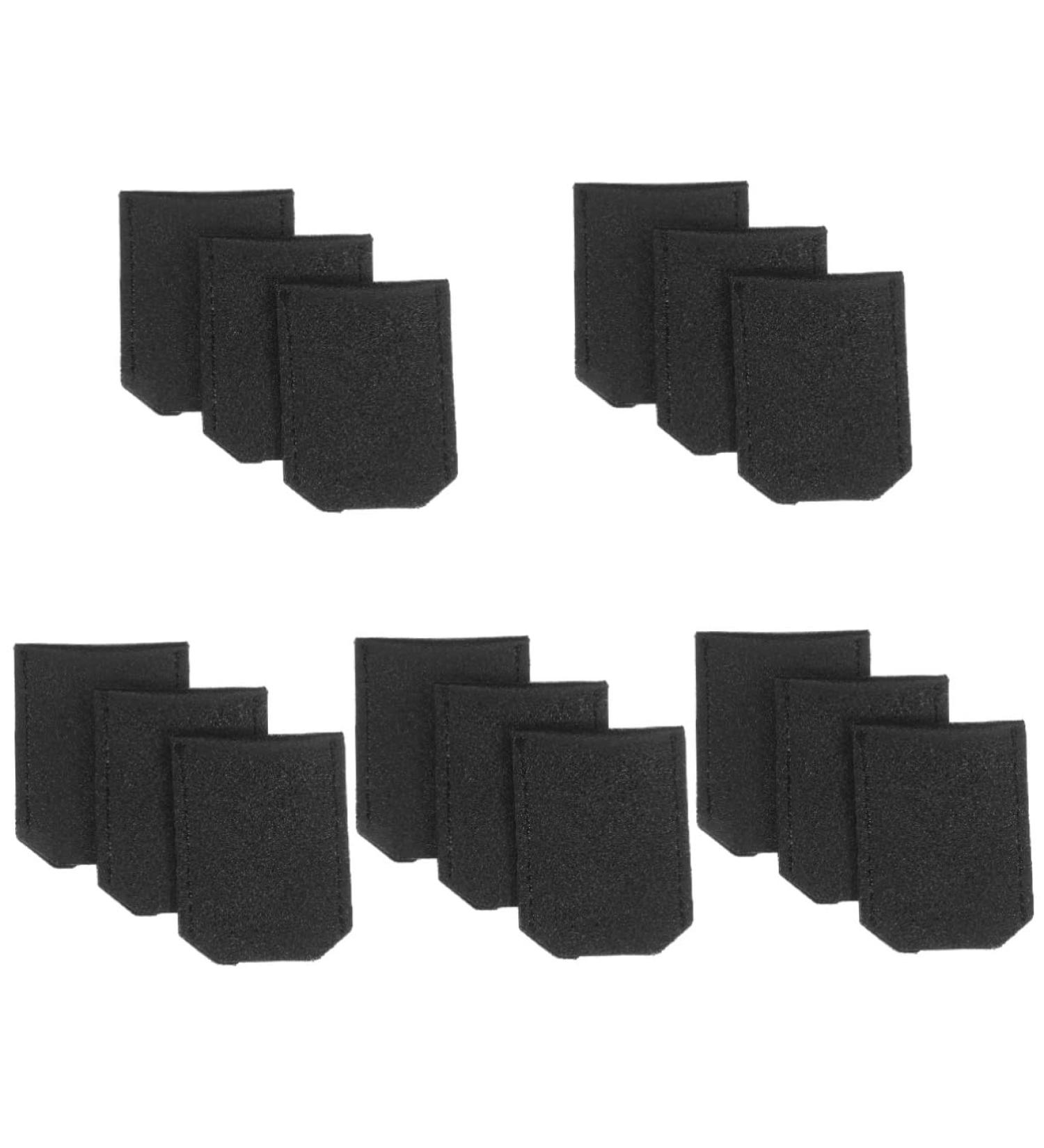 15 Pack Portable Leather Travel Razors - 5.6x4.3cm | Durable PU Razor Set with Shear Storage | Ideal for Men - Buy Online on GoSupps.com