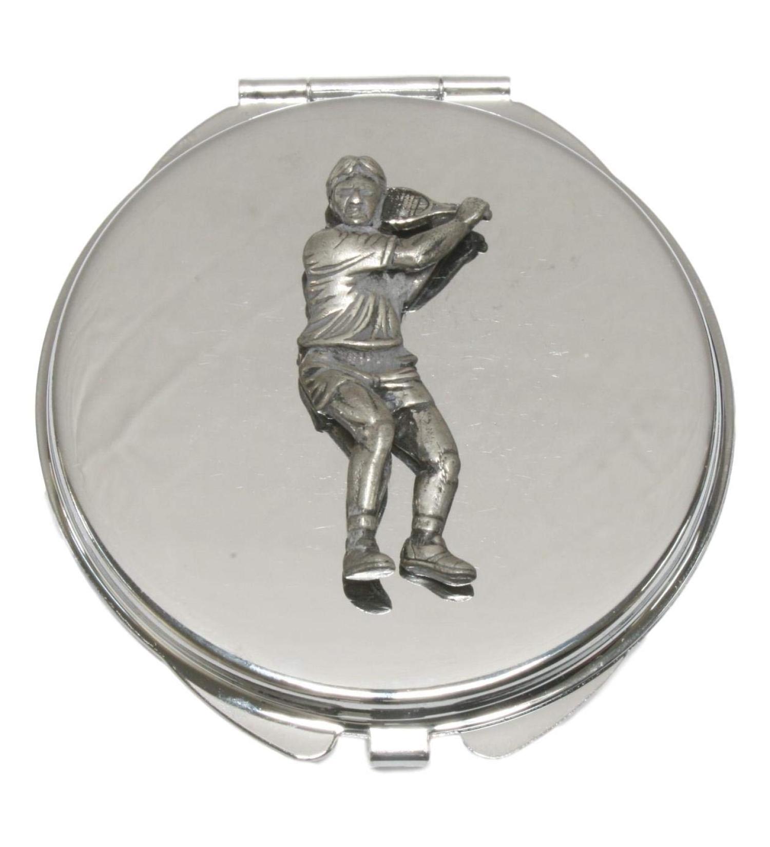 Tennis Player Compact Mirror Handbag Gift With Free Engraving 369 - Buy Online on GoSupps.com