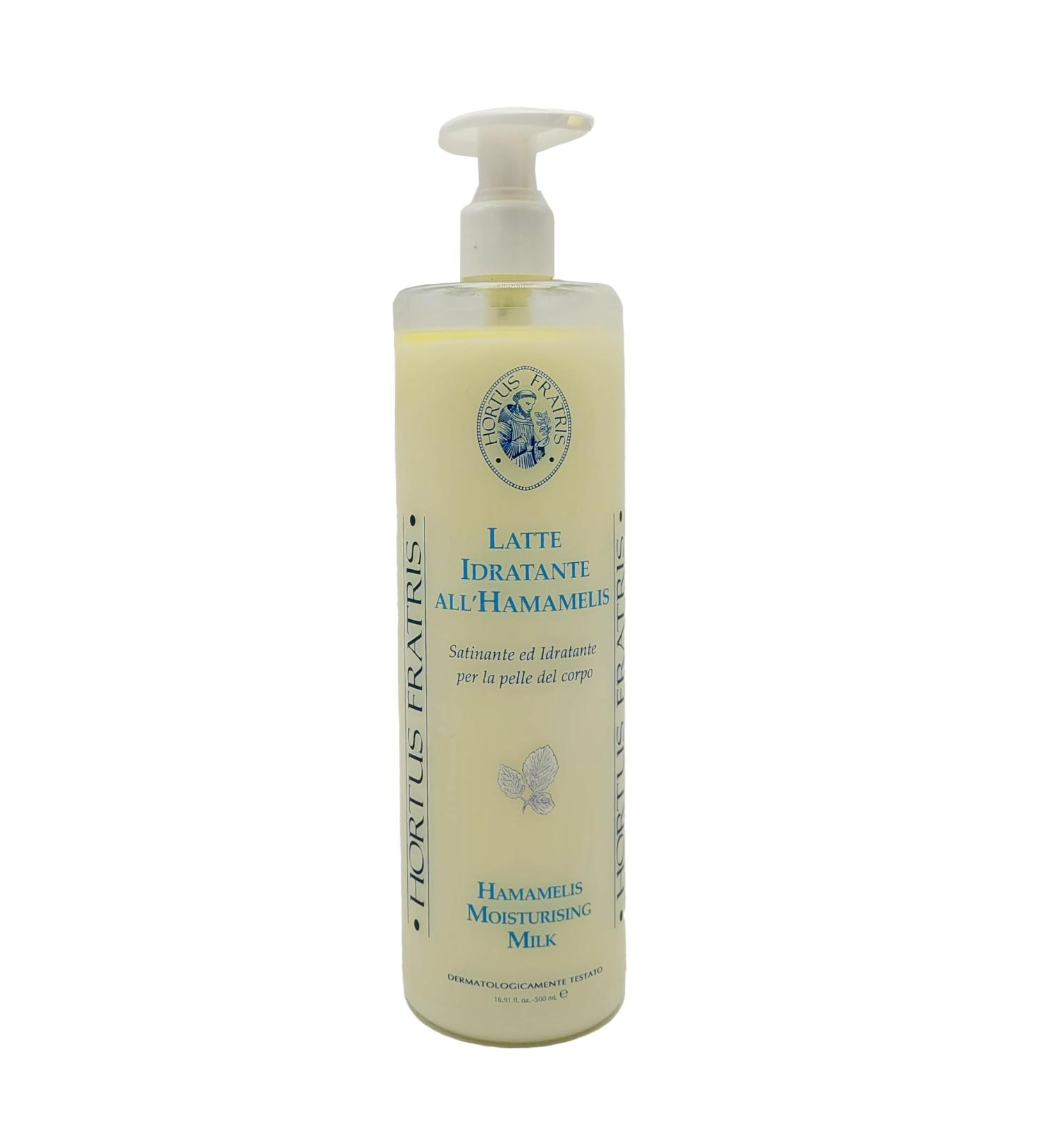 Buy Cream Fluid Moisturizing Body Milk with Hamamelis & Rice Bran | Soothing Body Cream for Sensitive Skin | 500ML - Free International Shipping - Buy Online on GoSupps.com
