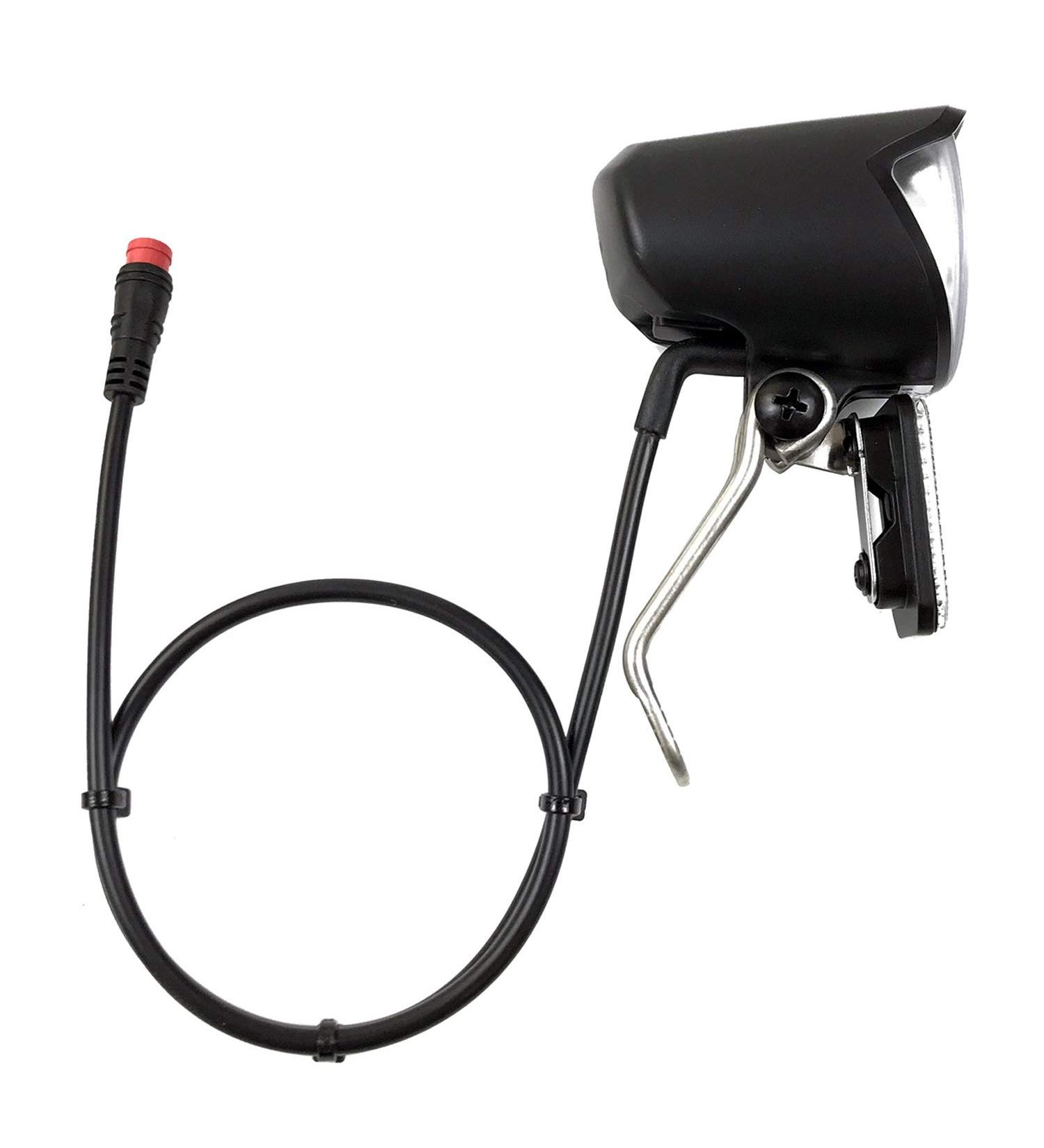 Dciustfhe E-Bike LED Headlight | Waterproof Front Bicycle Light with Connector | 6V-60V Options - Buy Online on GoSupps.com