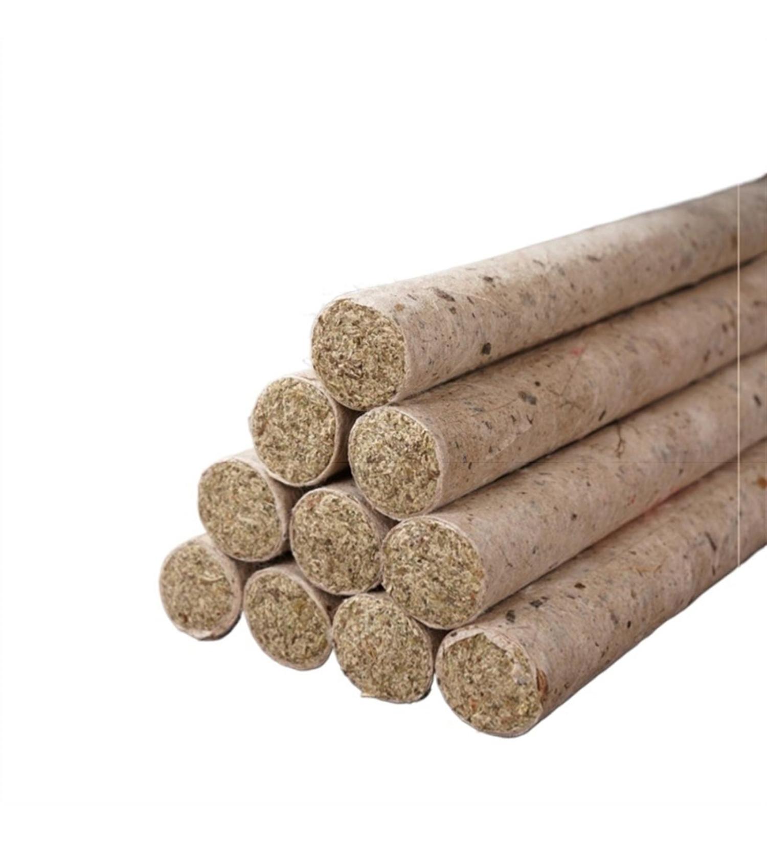 BUNIQ Moxibustion Sticks - 10pcs Pure Wormwood & Mulberry Leaf Moxa for Natural Warmth & Meridian Health - Buy Online on GoSupps.com