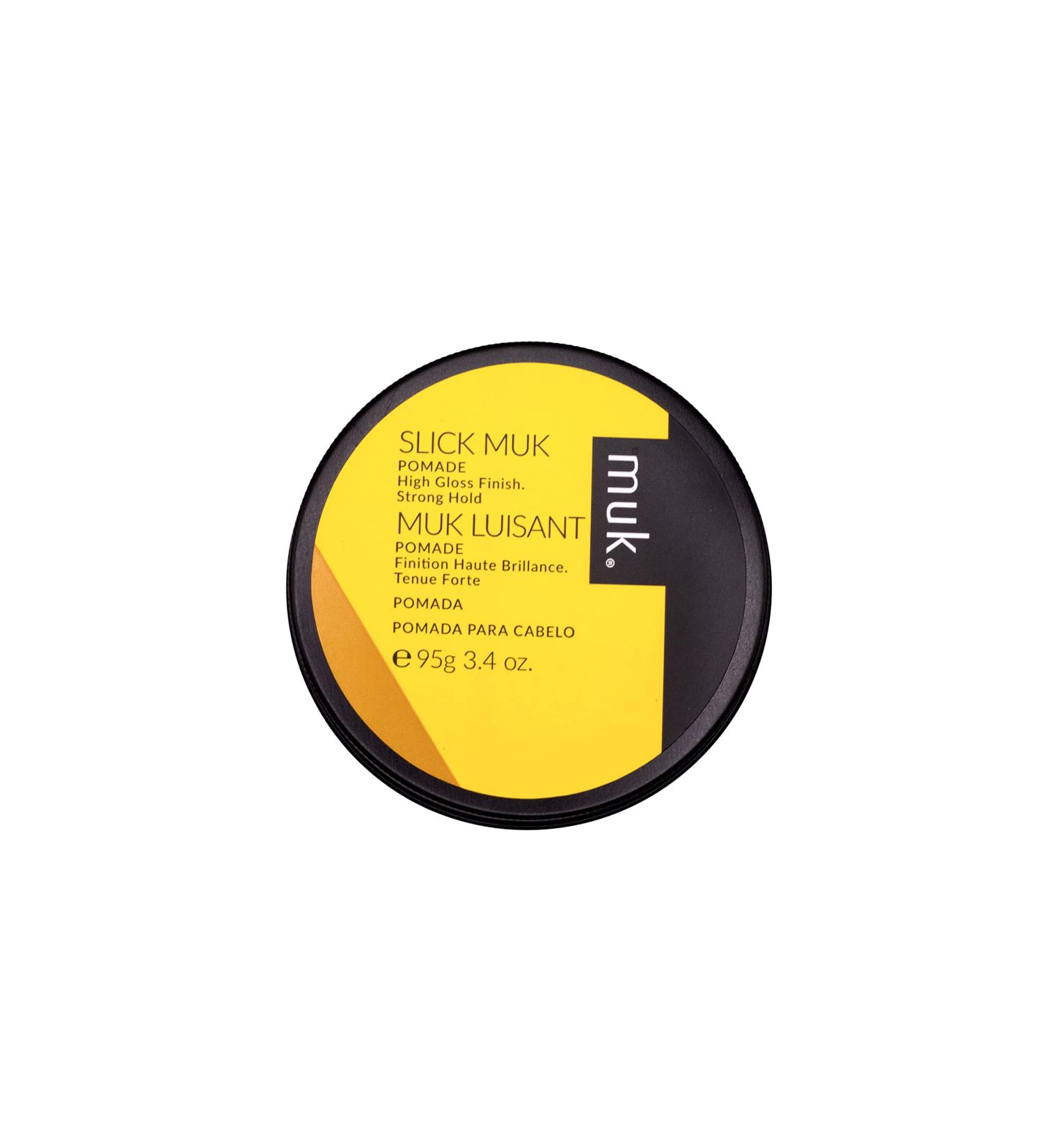 MUK Slick High Gloss Pomade for Men - Strong Hold Coconut Hair Pomade 3.4oz - Buy Online on GoSupps.com