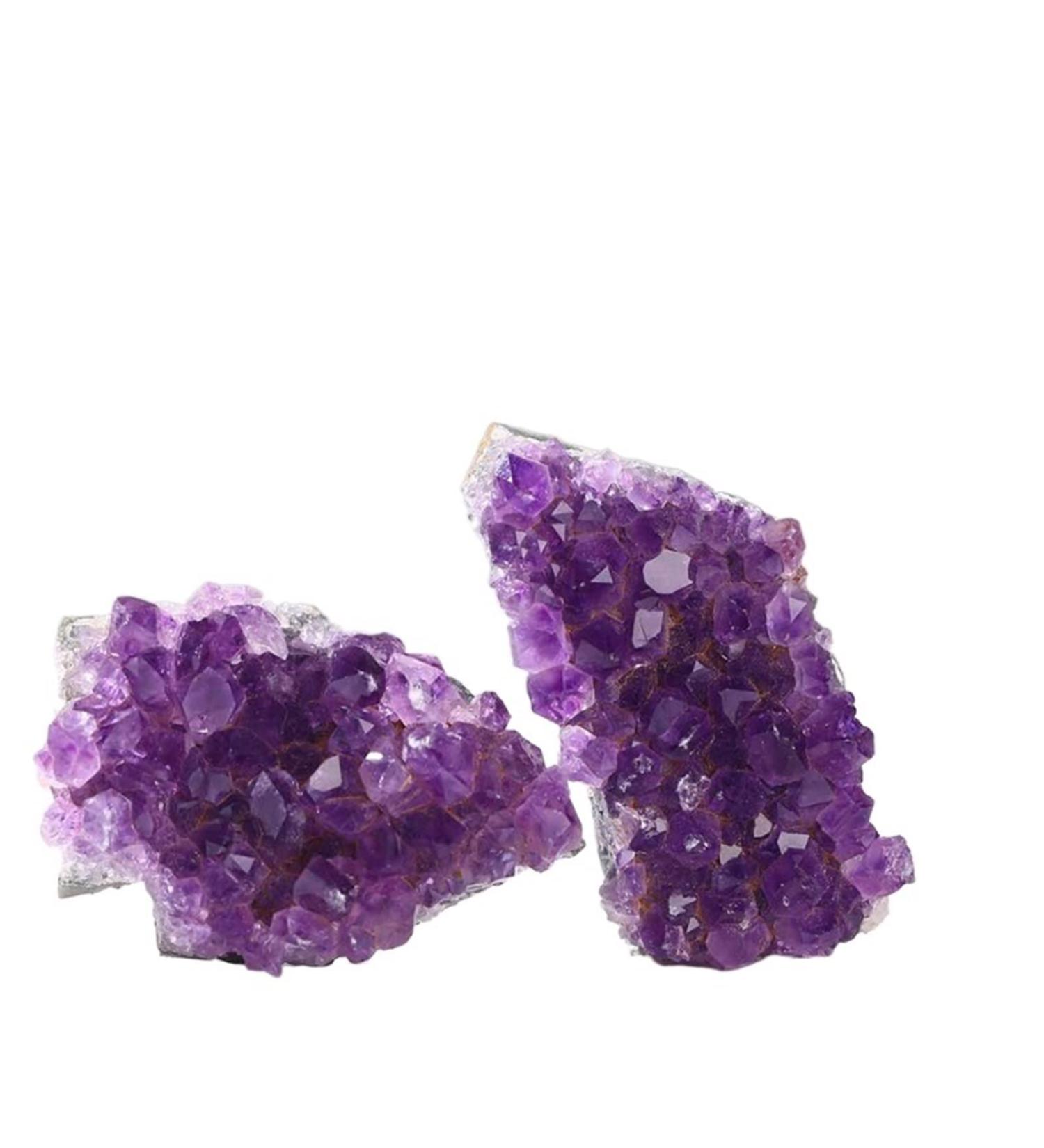 1PC Natural Quartz Amethyst Cluster Stones Specimen Home Decoration Crafts Purple Crystal Sample Full of Texture (Color : Crystsl Cluster Size : 60-70g) 60-70g Crystsl Cluster - Buy Online on GoSupps.com