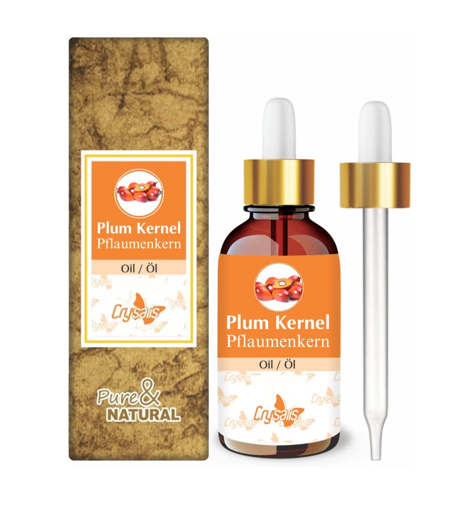  CRYSALIS Chrysalis (Prunus domestica) plum kernel oil - 1.01 Fl Oz (30 ml) - Buy Online on GoSupps.com