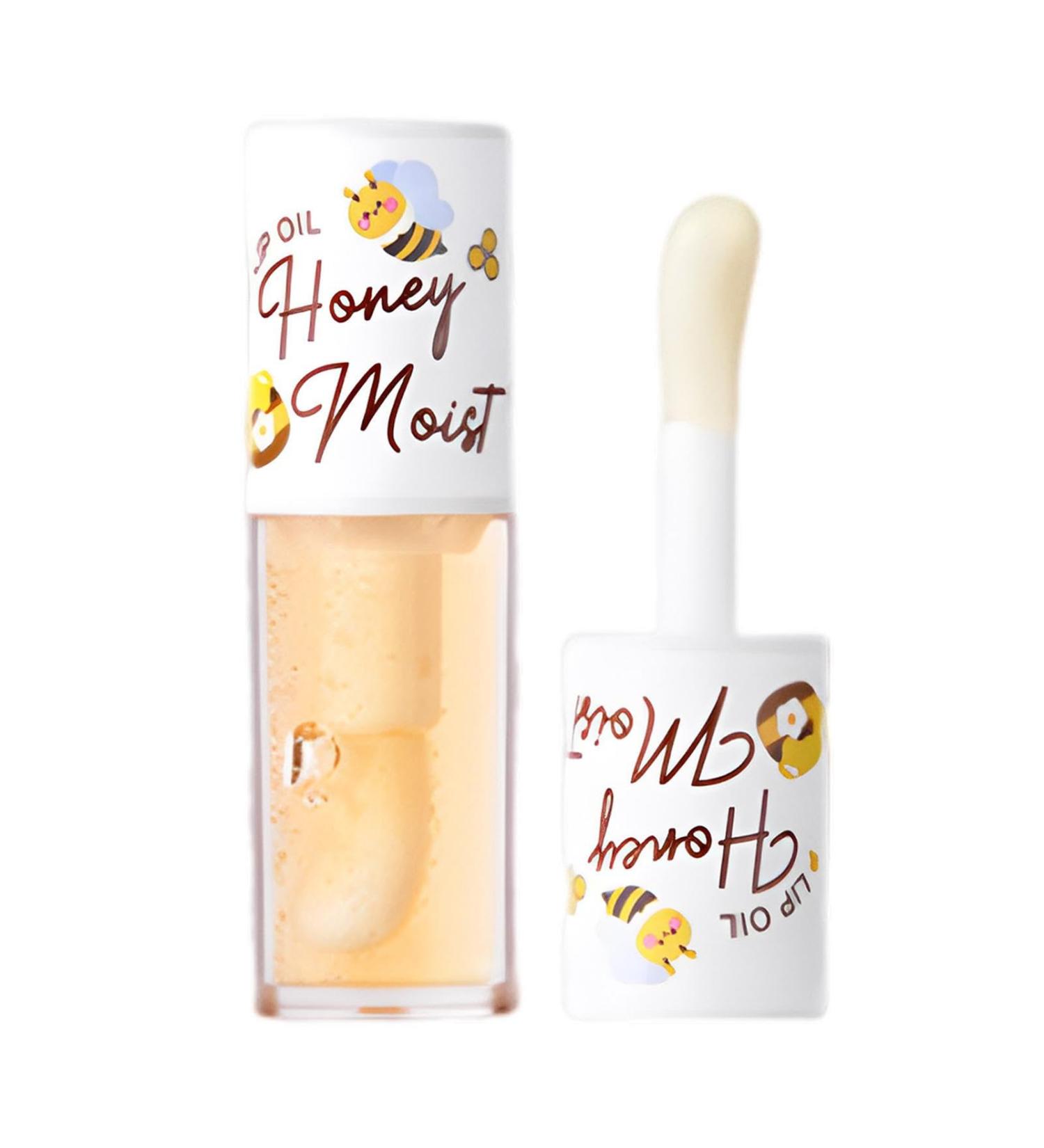  Duqulle glitter clear lip moisturizing oil lip gloss non sticky lip gloss lip balm lip care lip gloss makeup for dry lips - Buy Online on GoSupps.com