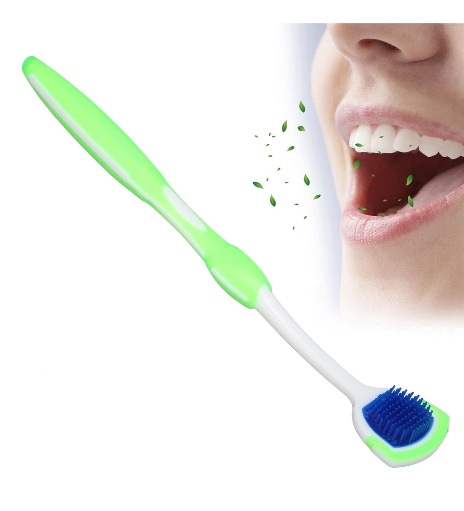 10-Piece Tongue Scraper Set | Ergonomic Silicone Tongue Cleaners for Fresh Breath & Dental Care - Buy Online on GoSupps.com