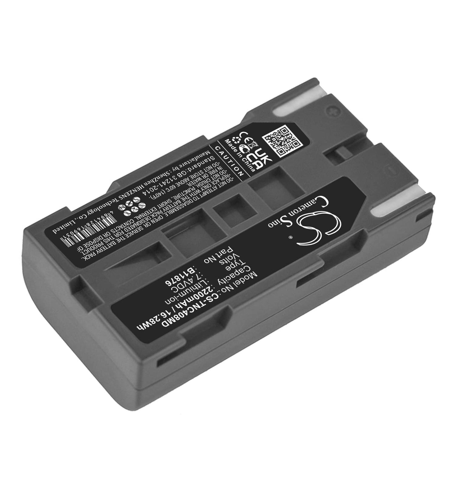 PRUVA Battery for TSI INC Certifier FA Plus & Flow Plus V - 2200mAh P/N: B11876 BLI-195 | International Shipping Available - Buy Online on GoSupps.com
