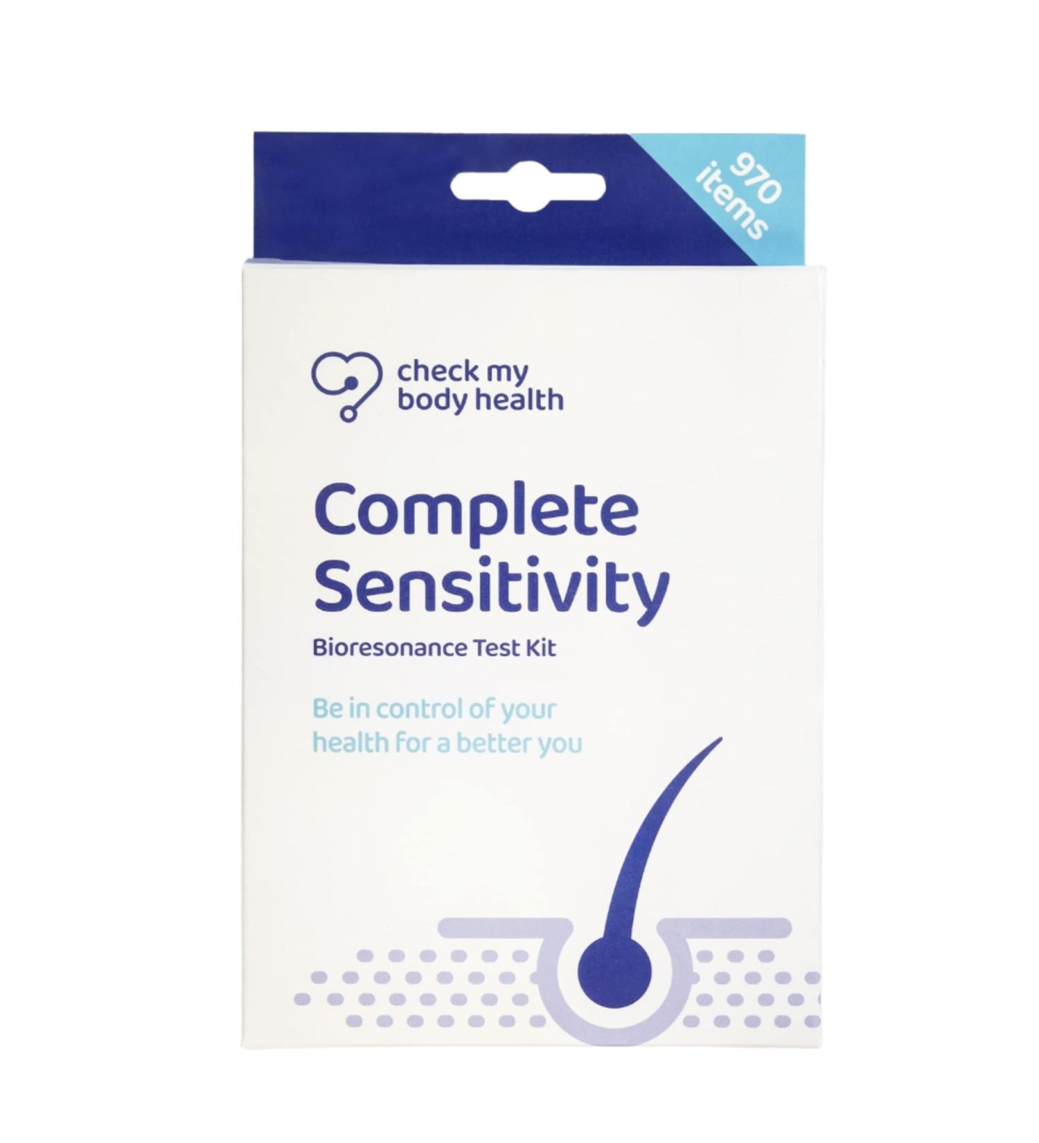 Body Health Food Sensitivity Test Kit - Bioresonance Technology, 970 Sensitivities, Quick & Easy Home Testing - Buy Online on GoSupps.com