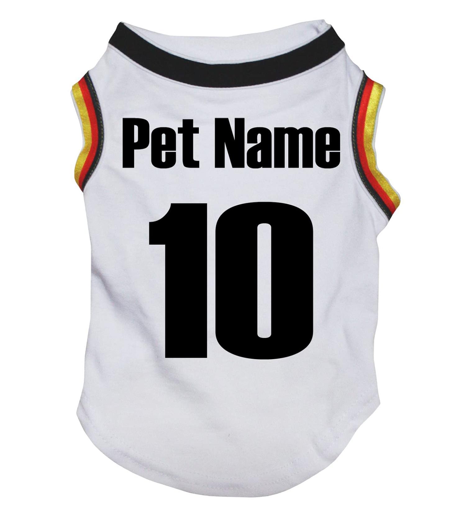 Petitebelle National Theme Dog Shirt (Germany-2 XS) Germany-2 xs