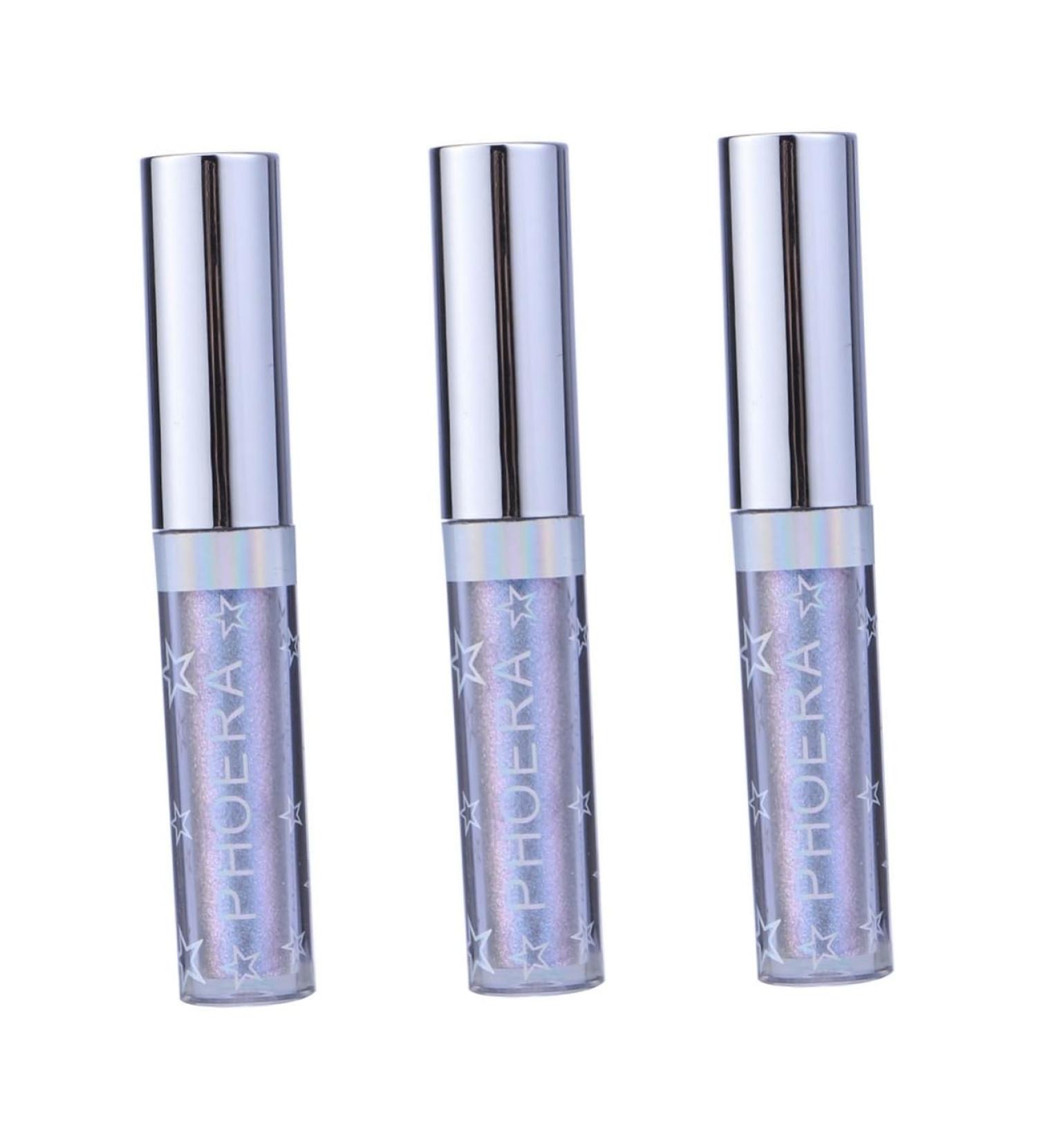DOITOOL 3pcs Eyeshadow Shimmer Eye Shadow Glow Liquid Eye Shadows Women Makeup Eyeliner Make up Metal - Buy Online on GoSupps.com