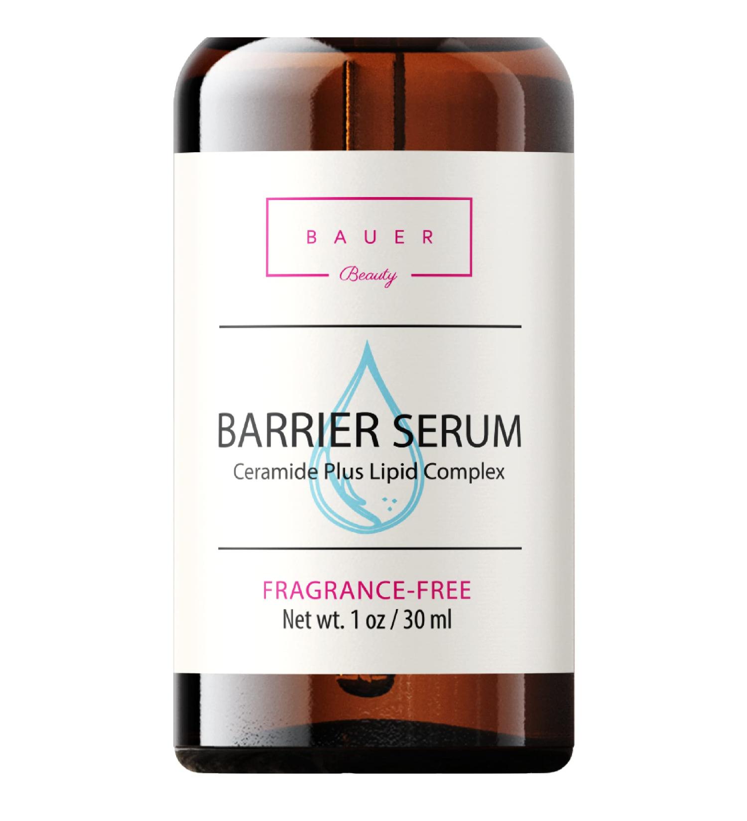 Restorative Acne Treatment Face Serum with Ceramides & Squalane Oil - Anti Aging & Hydrating Formula for Sensitive Skin - Buy Online on GoSupps.com